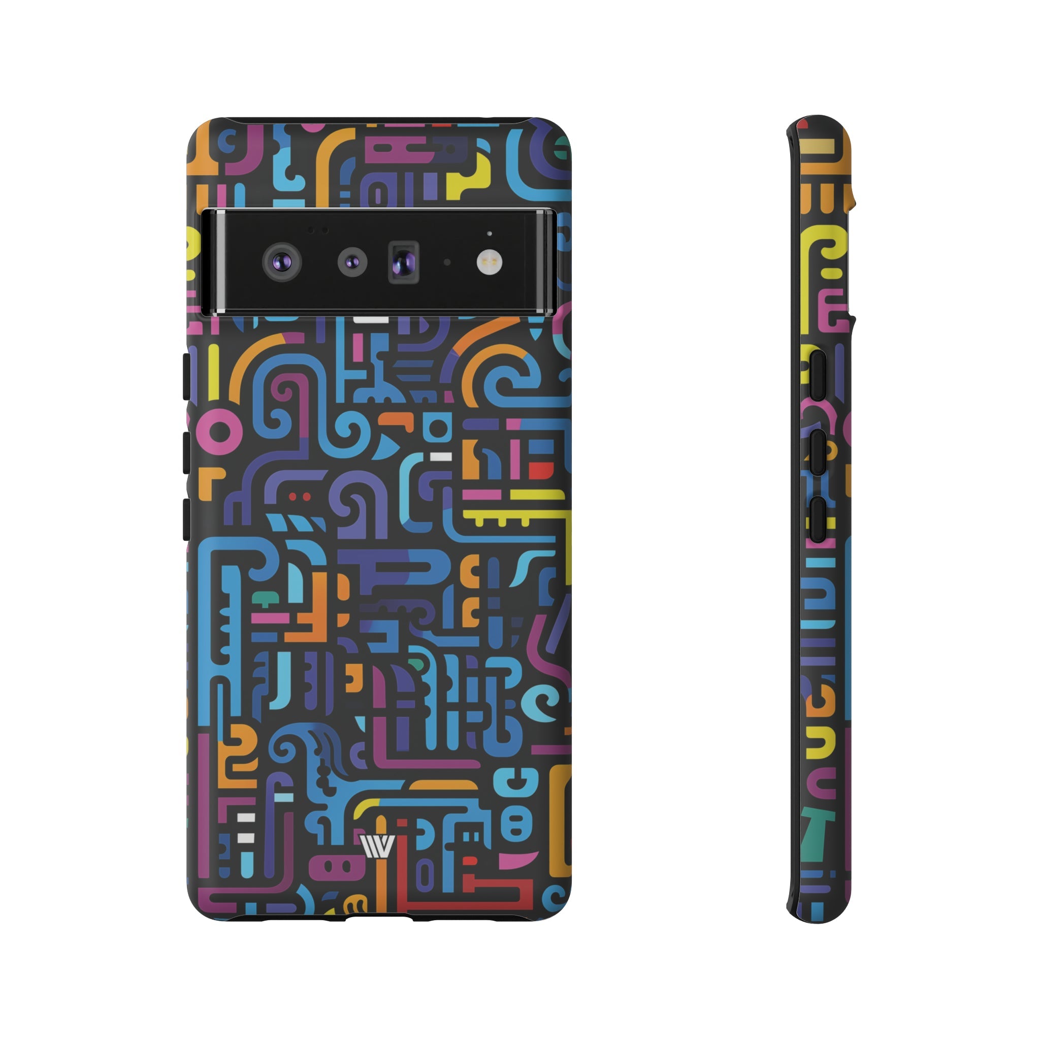 NEON GLYPHS | Tough Phone Case
