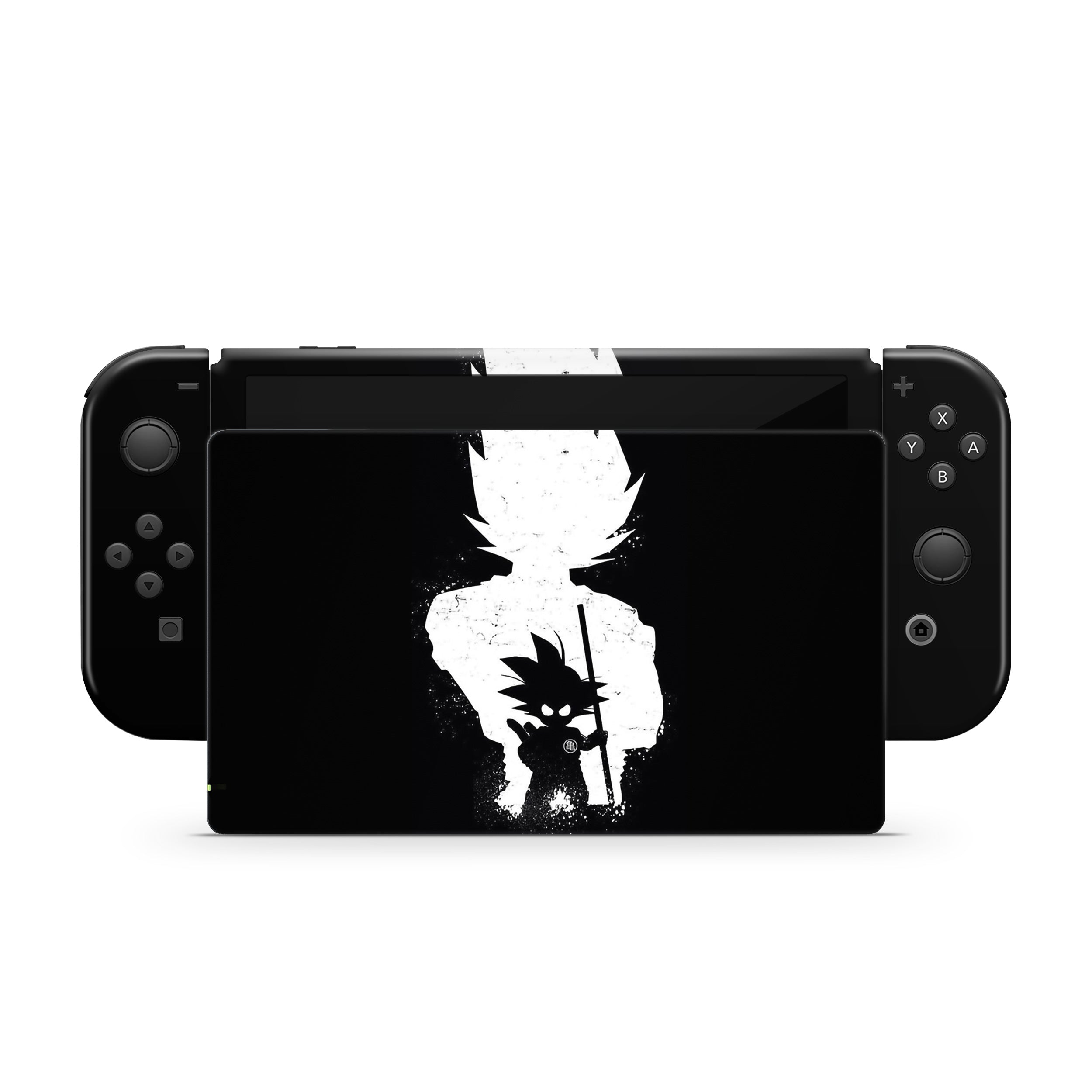 Saiyan Prime v4 Nintendo Switch OLED Skin - Anime-inspired design