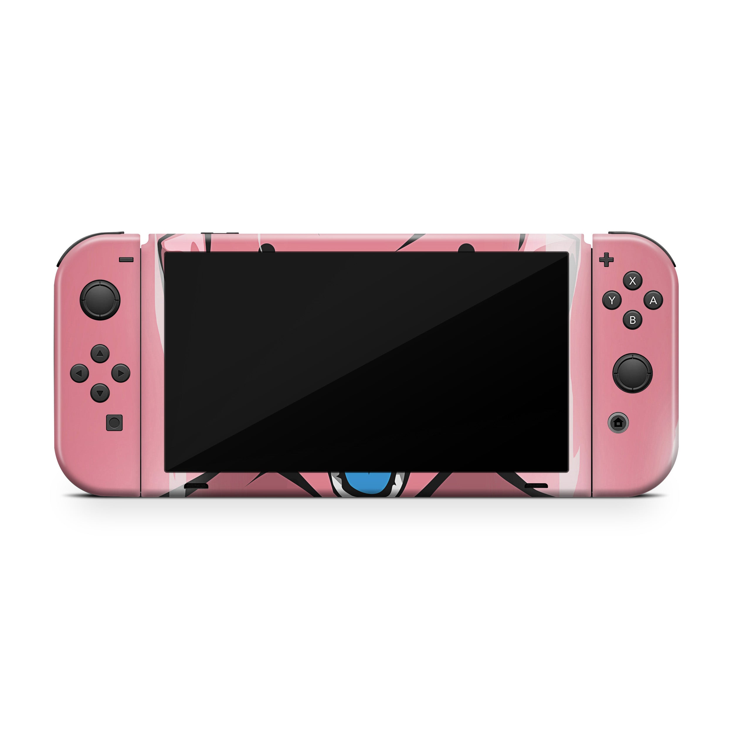 Chaos Bringer v4 Nintendo Switch OLED Skin - Anime-inspired design