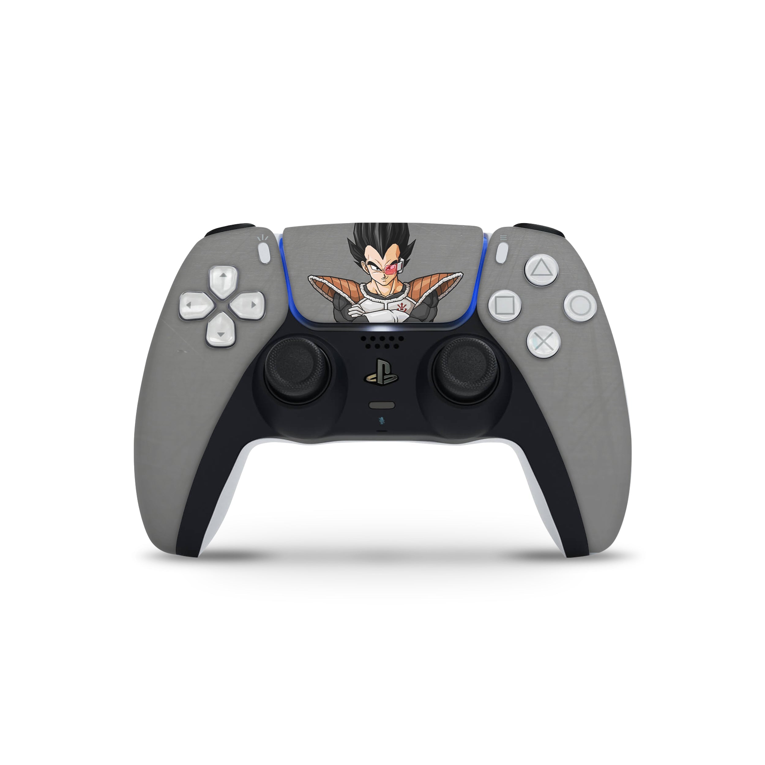 Prime Warrior v6 PS5 Controller Skin - Anime-inspired design