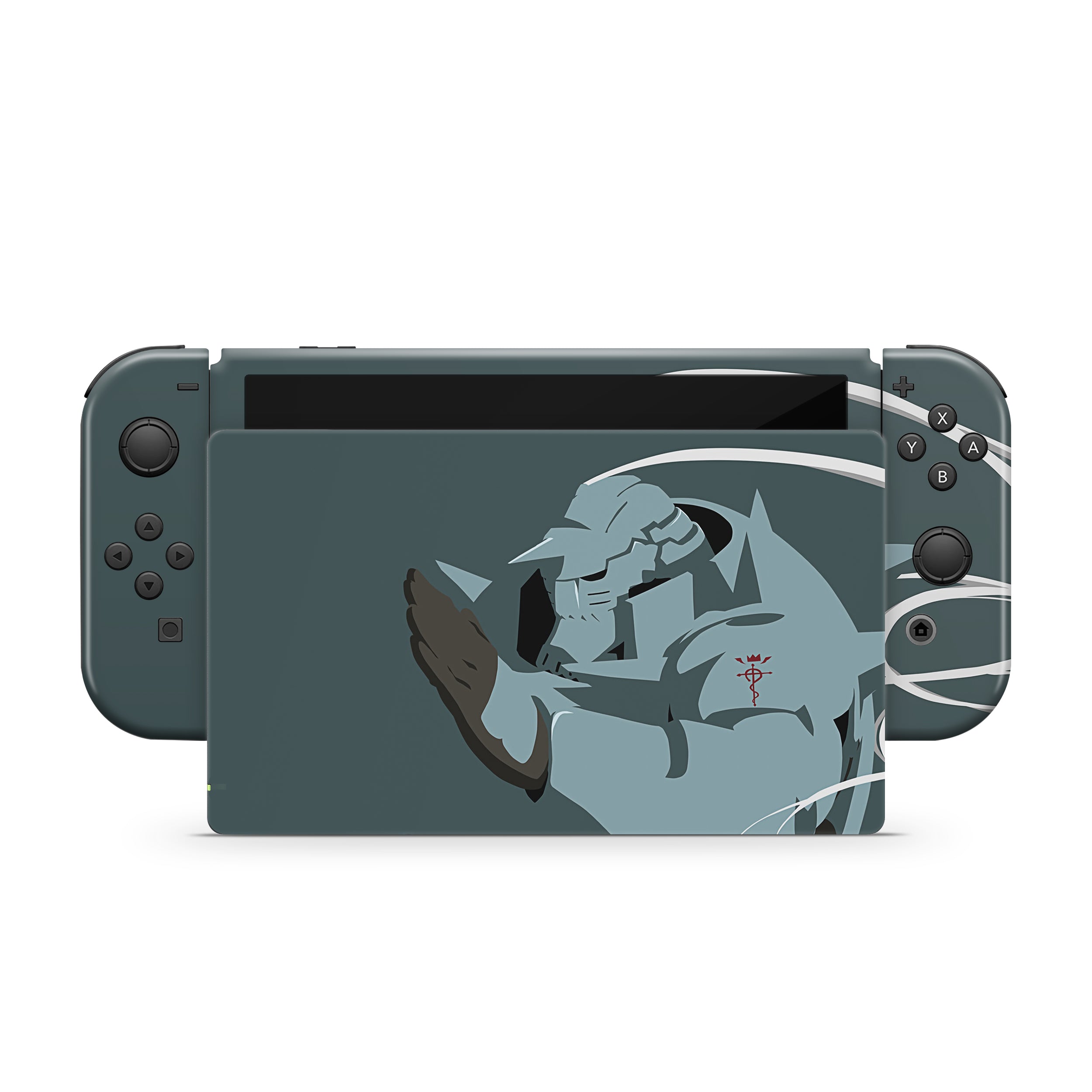 Alchemist Knight v2 Nintendo Switch OLED Skin - Anime-inspired design