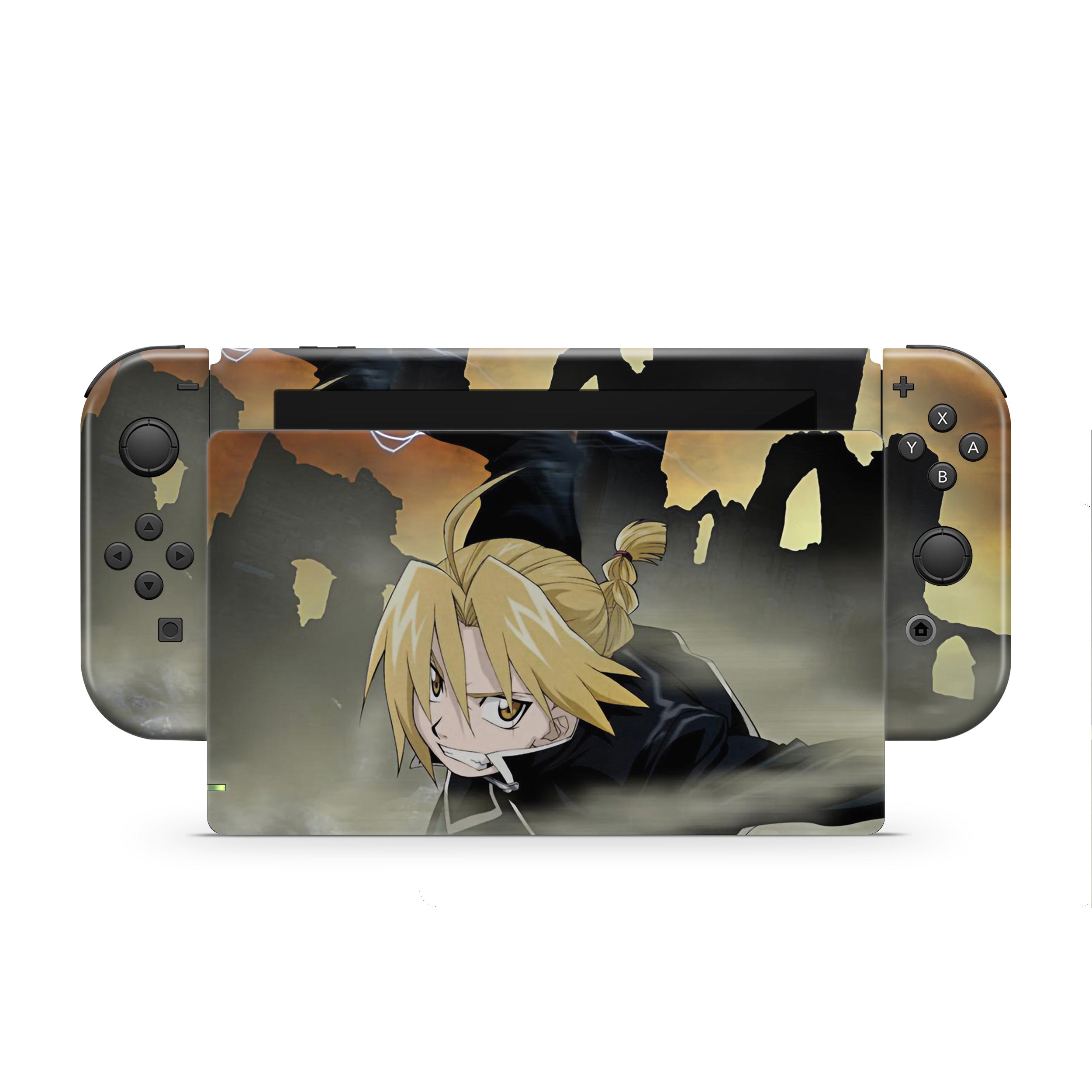 Alchemist Champion v2 Nintendo Switch Skin - Anime-inspired design