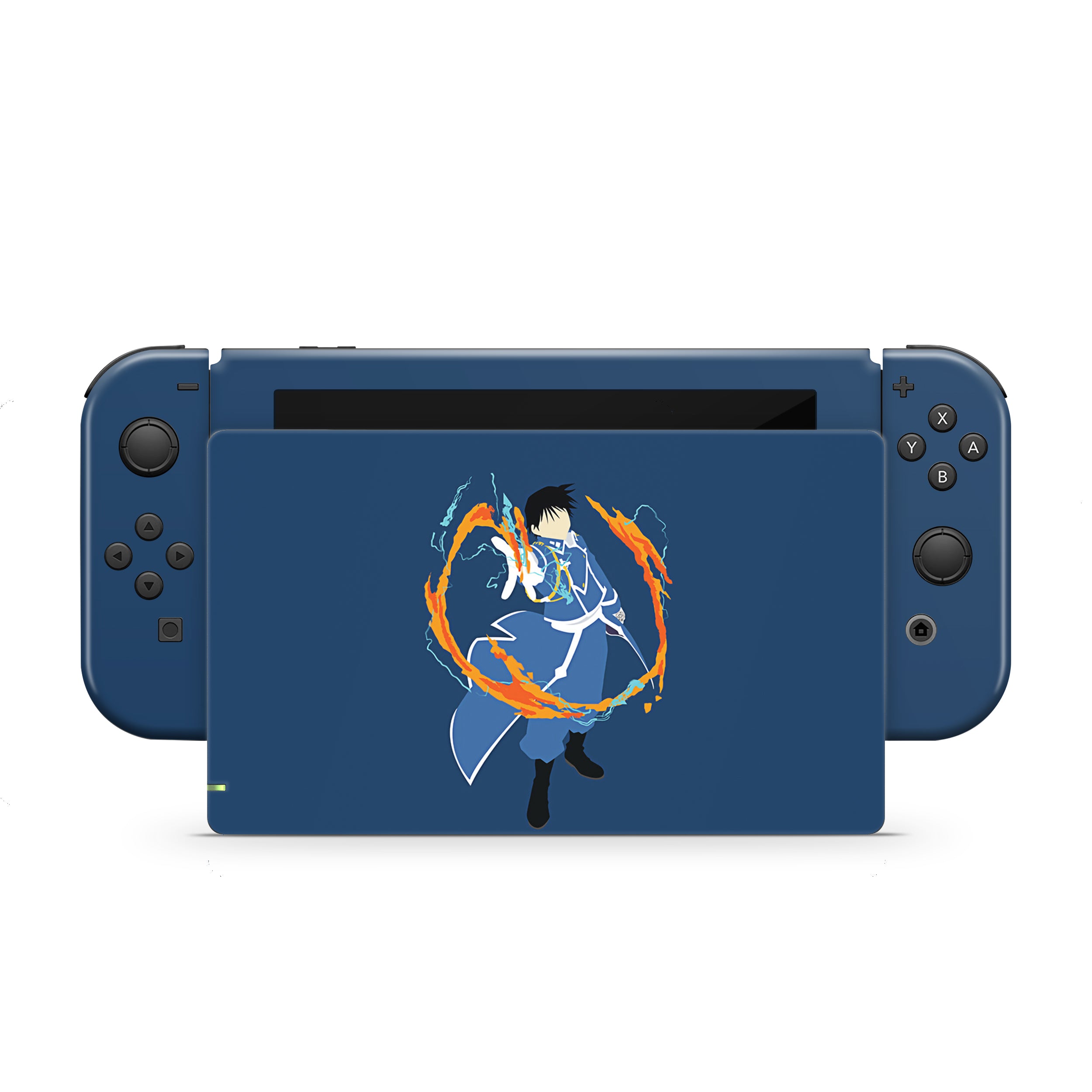 Fire Alchemist v1 Nintendo Switch Skin - Anime-inspired design