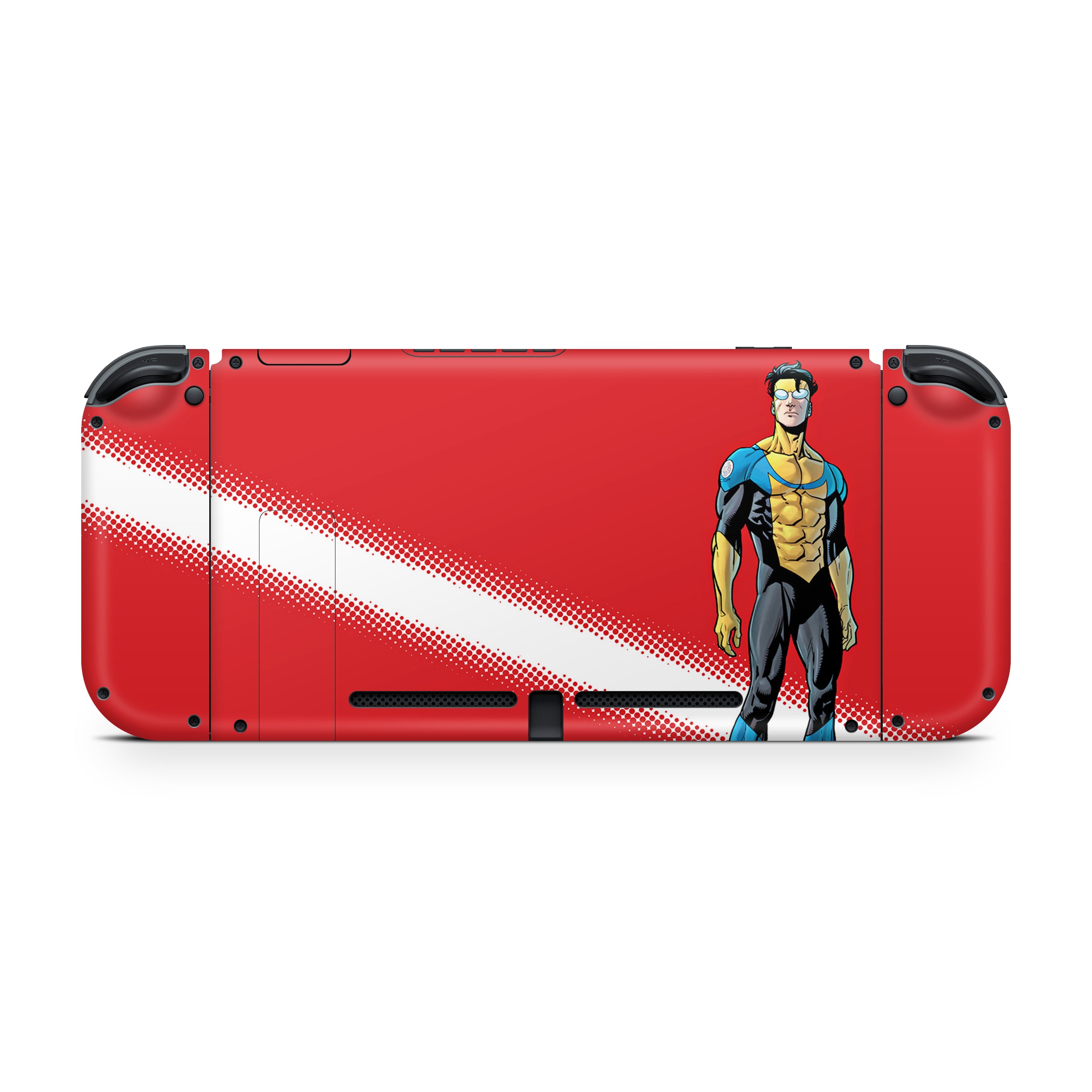 Indomitable Hero v1 Nintendo Switch Skin - Comics-inspired design