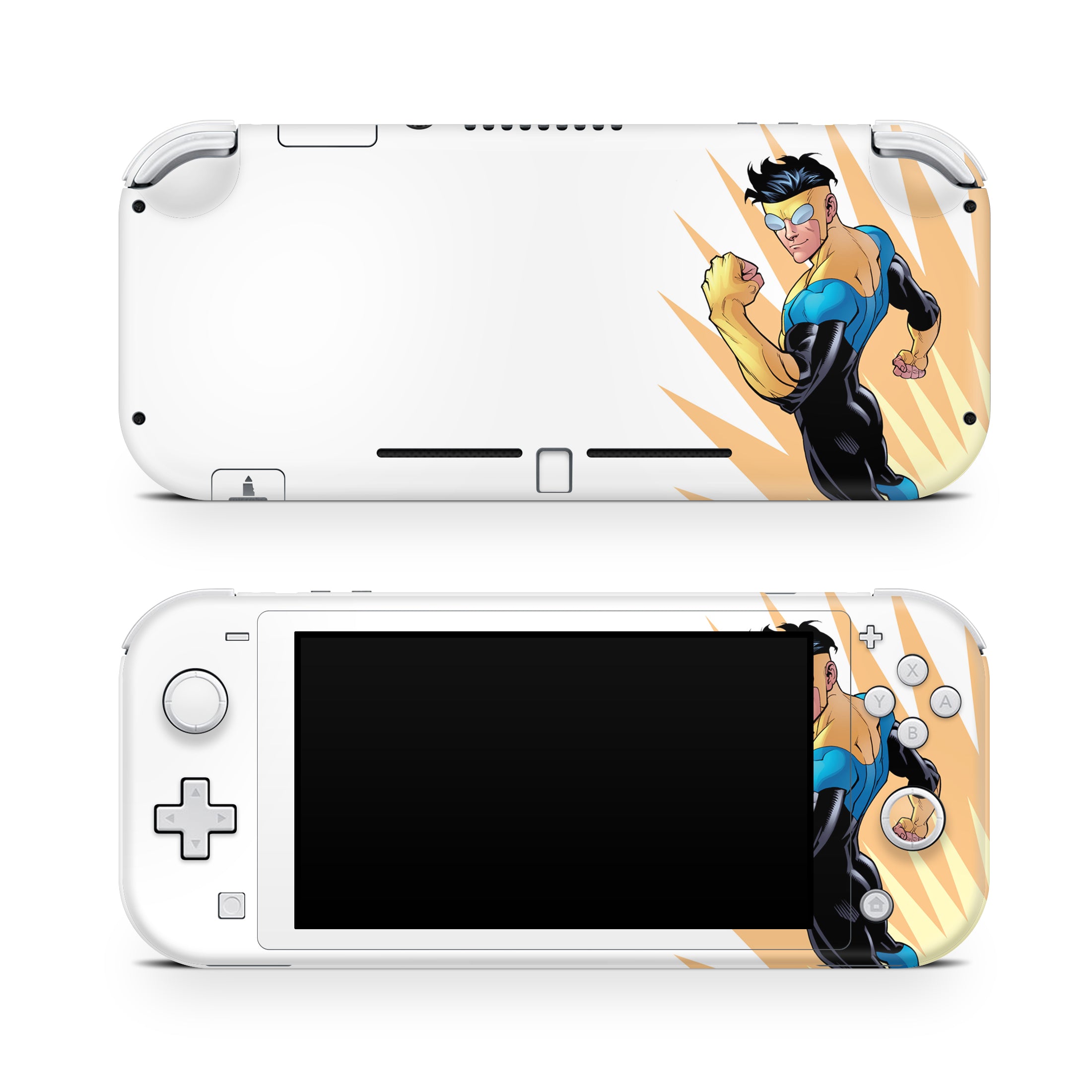 Indomitable Hero v2 Nintendo Switch Lite Skin - Comics-inspired design