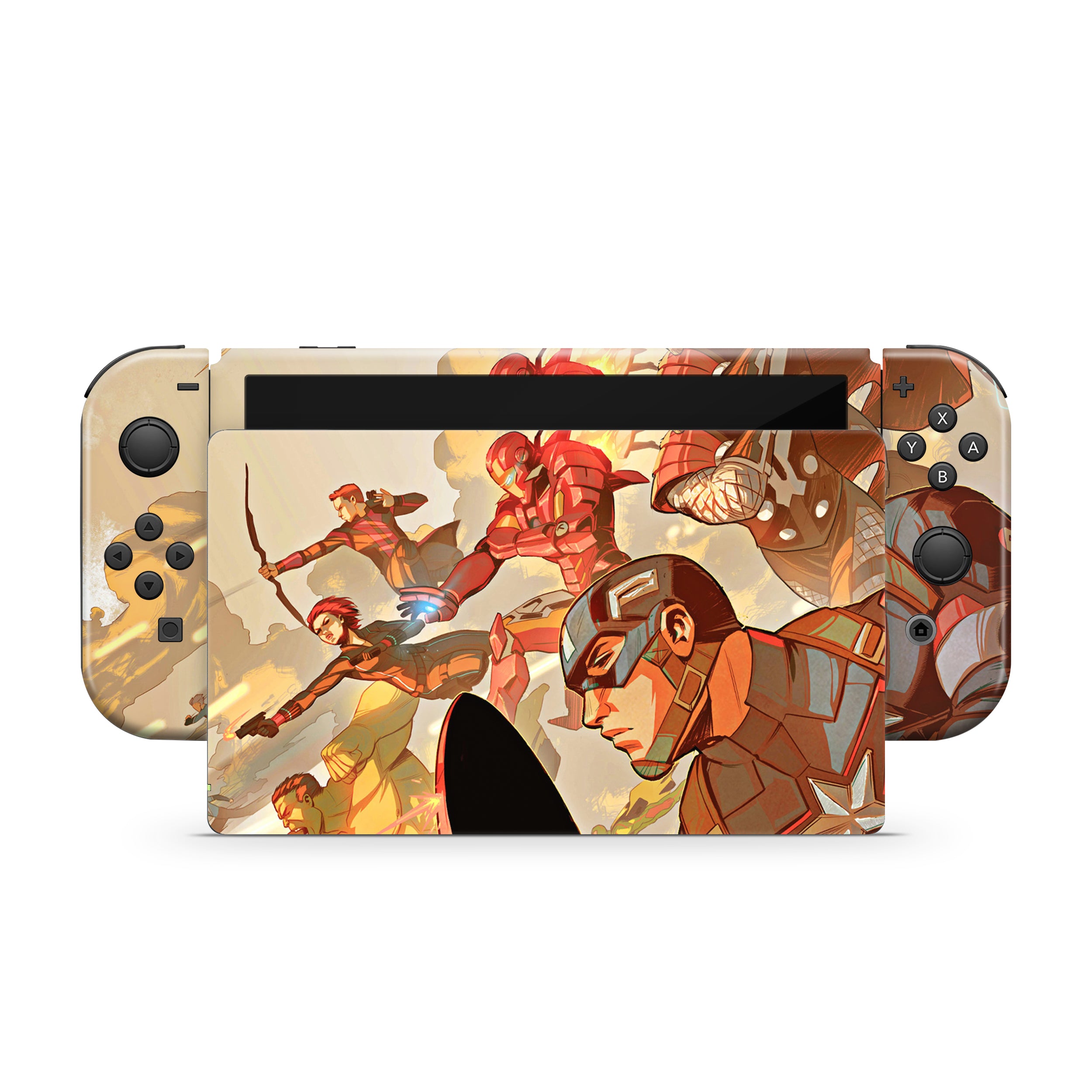 Nova Alliance v3 Nintendo Switch OLED Skin - Comics-inspired design