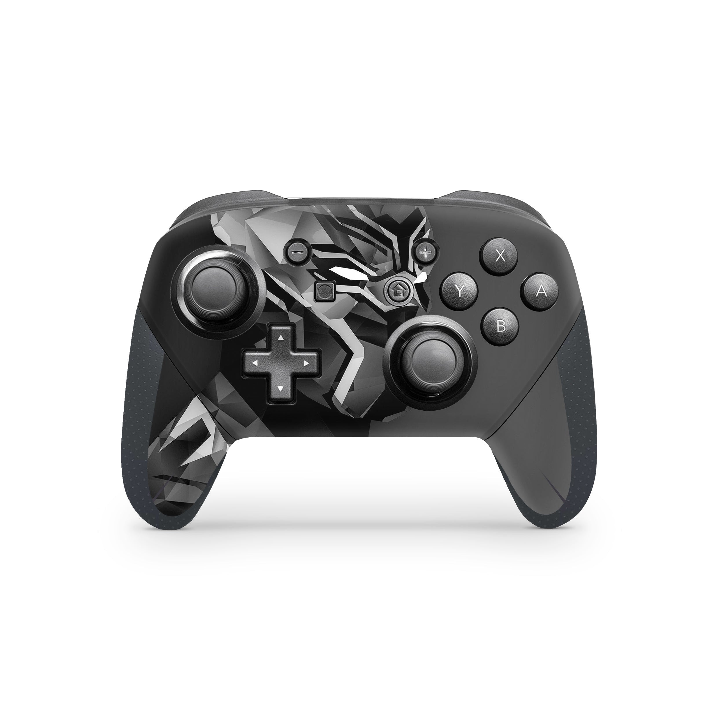 Panther Warrior v6 Nintendo Switch Pro Controller Skin - Comics-inspired design