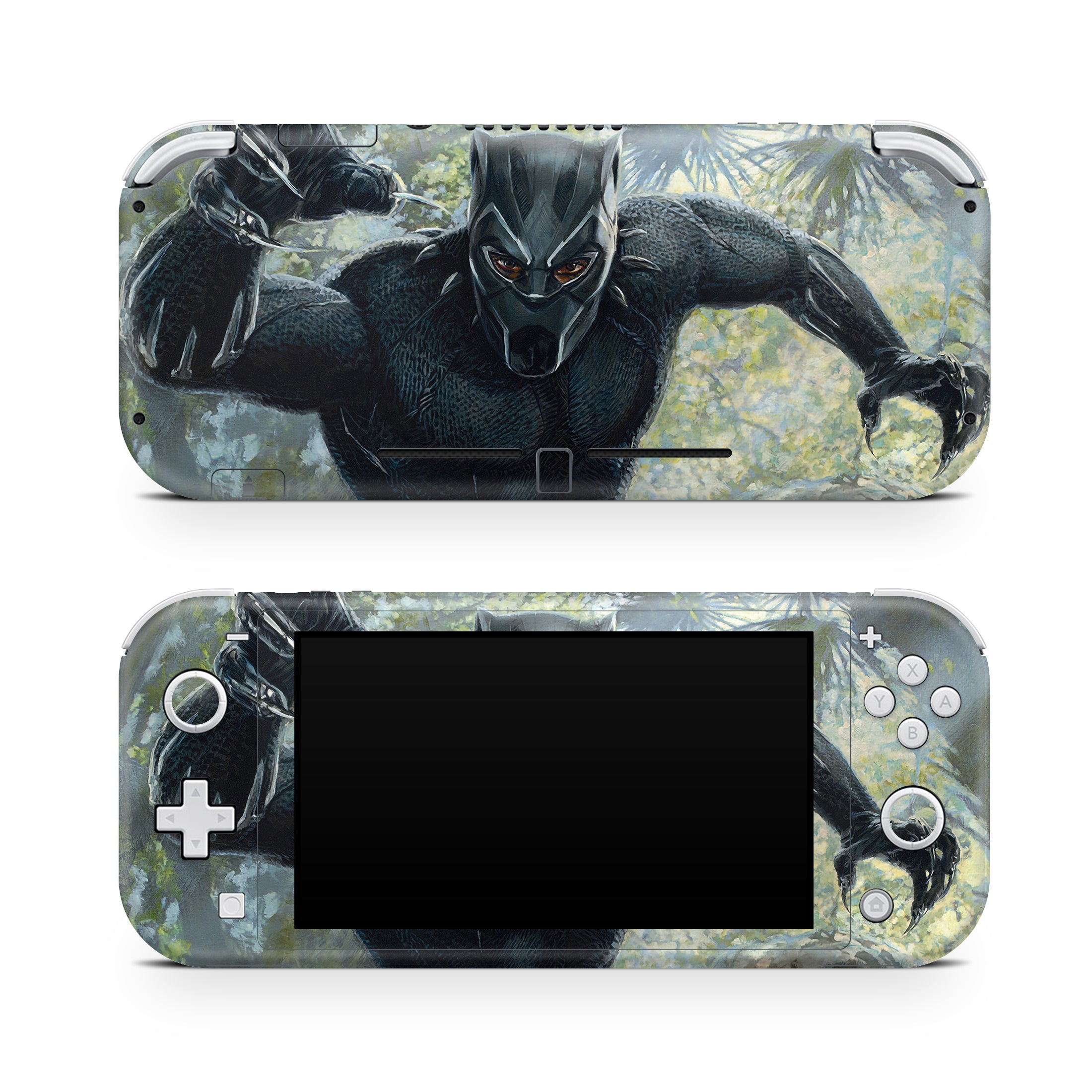 Panther Warrior v8 Nintendo Switch Lite Skin - Comics-inspired design