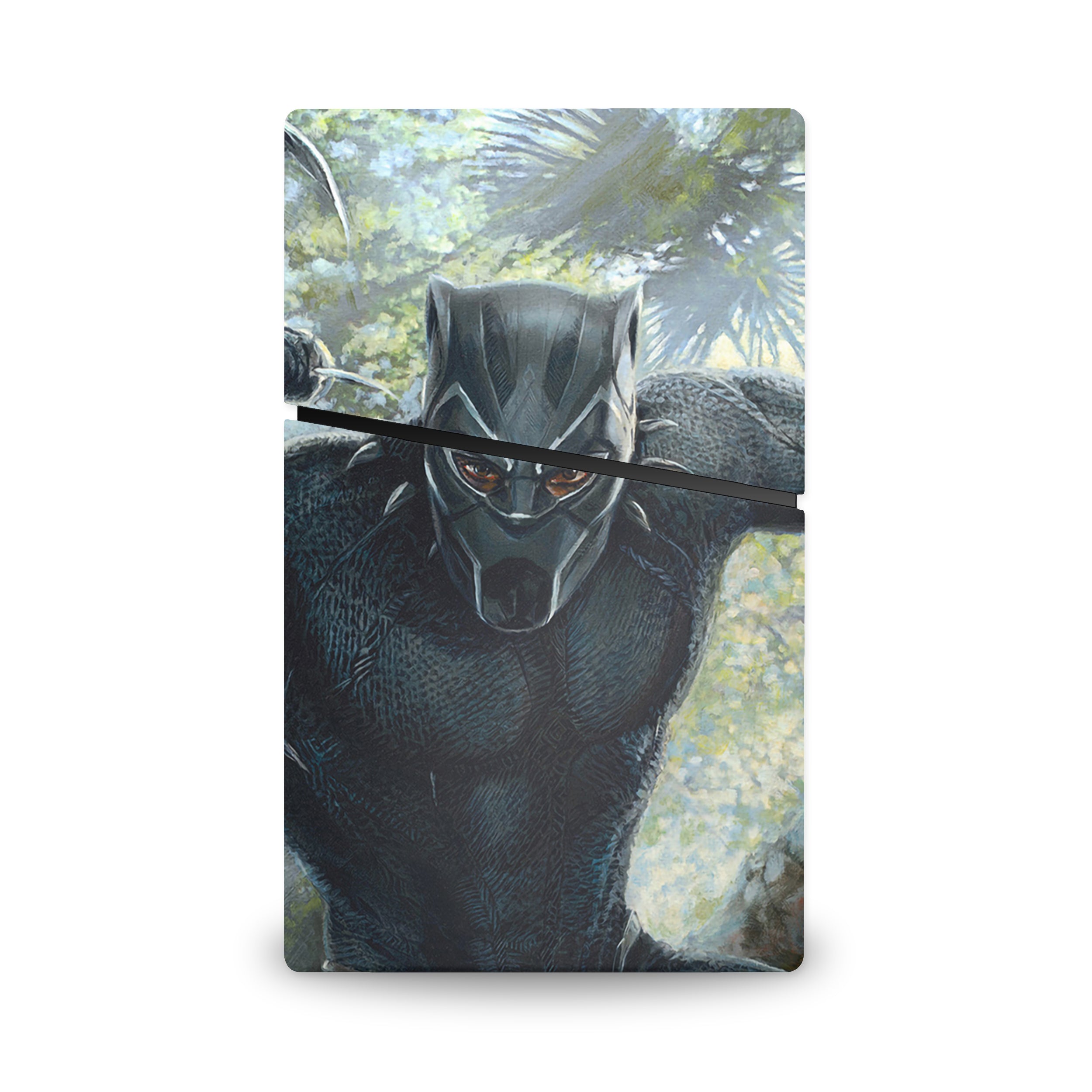 Panther Warrior v8 PS5 Slim Digital Skin - Comics-inspired design