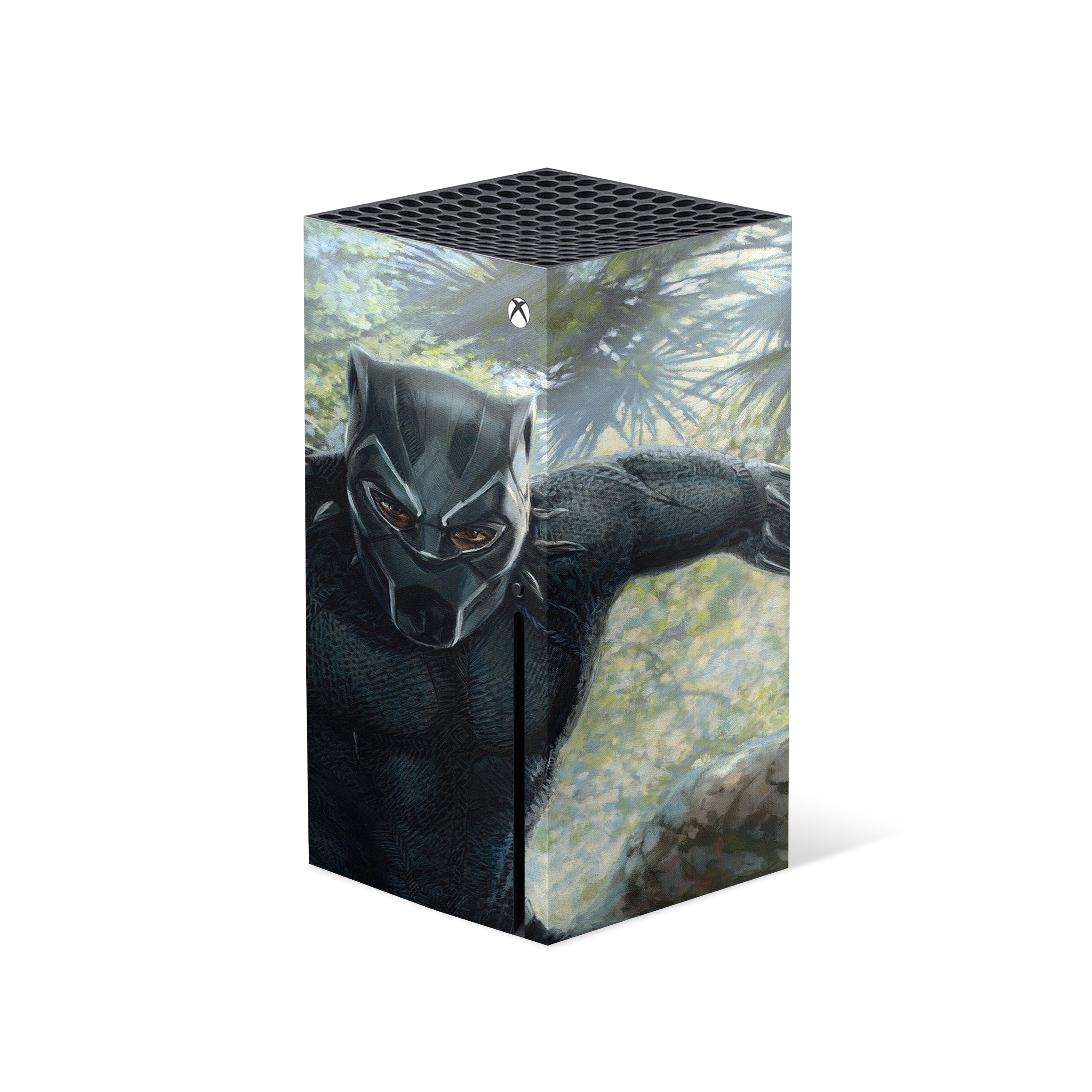 Panther Warrior v8 Xbox Series X Skin - Comics-inspired design