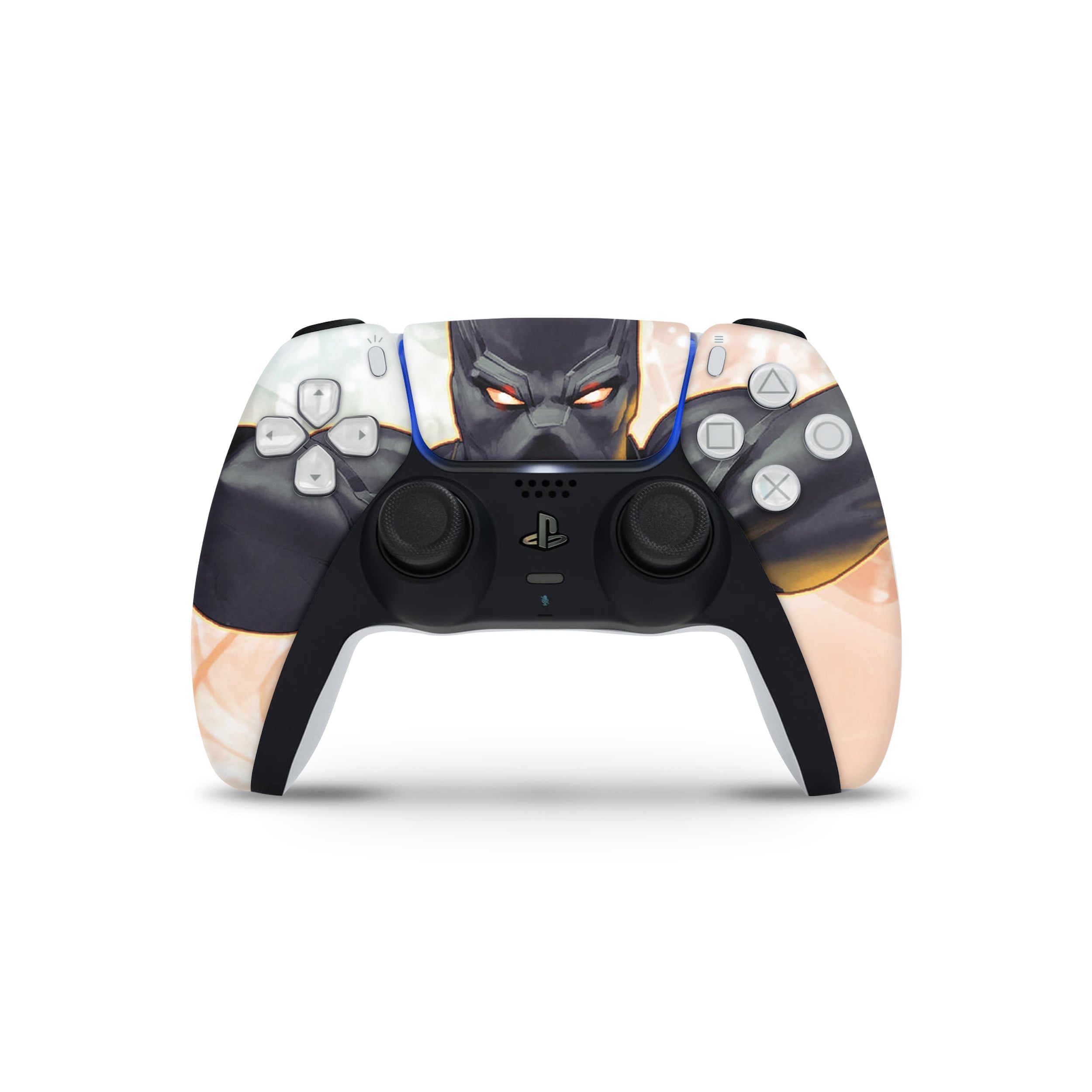 Panther Warrior v10 PS5 Controller Skin - Comics-inspired design