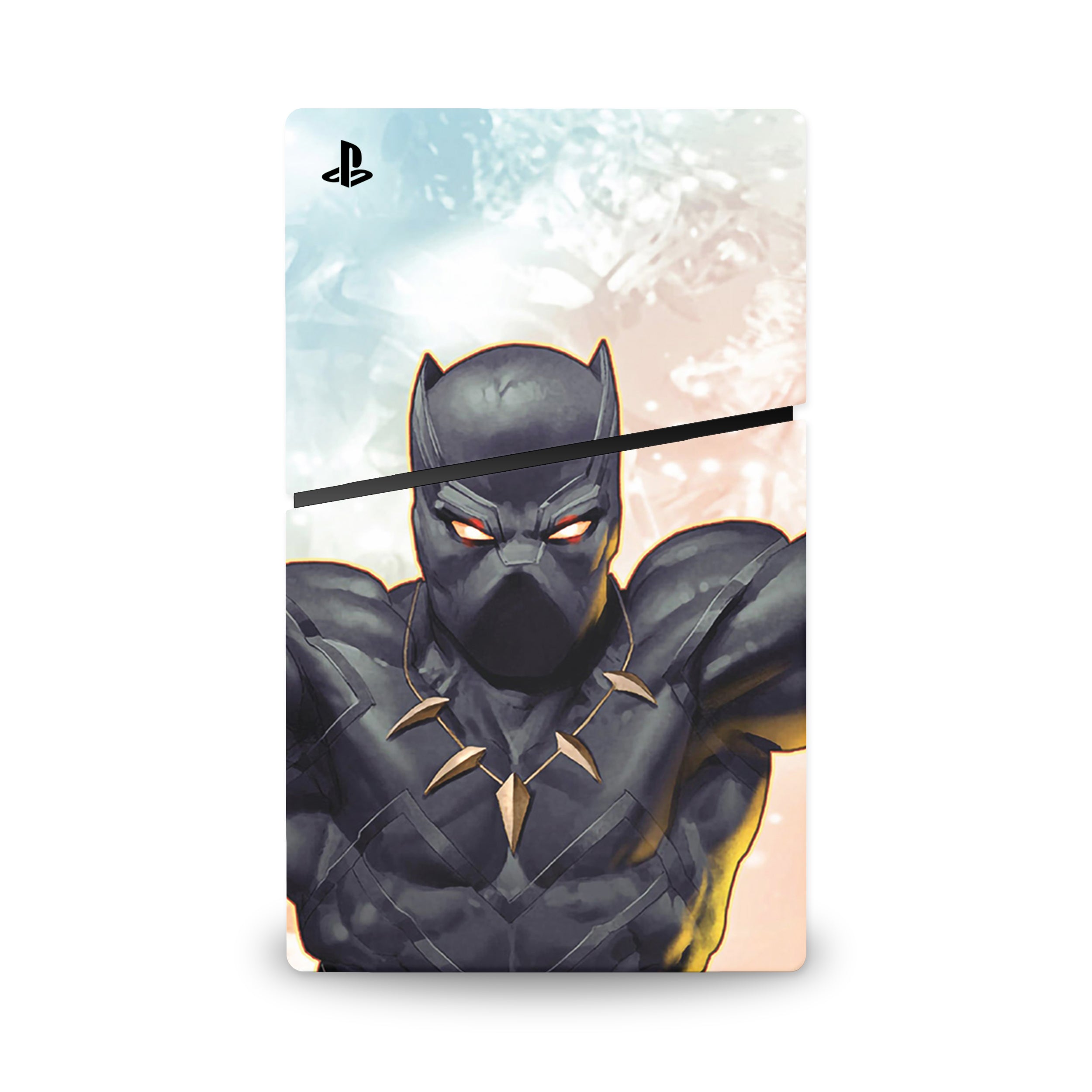 Panther Warrior v10 PS5 Slim Digital Skin - Comics-inspired design