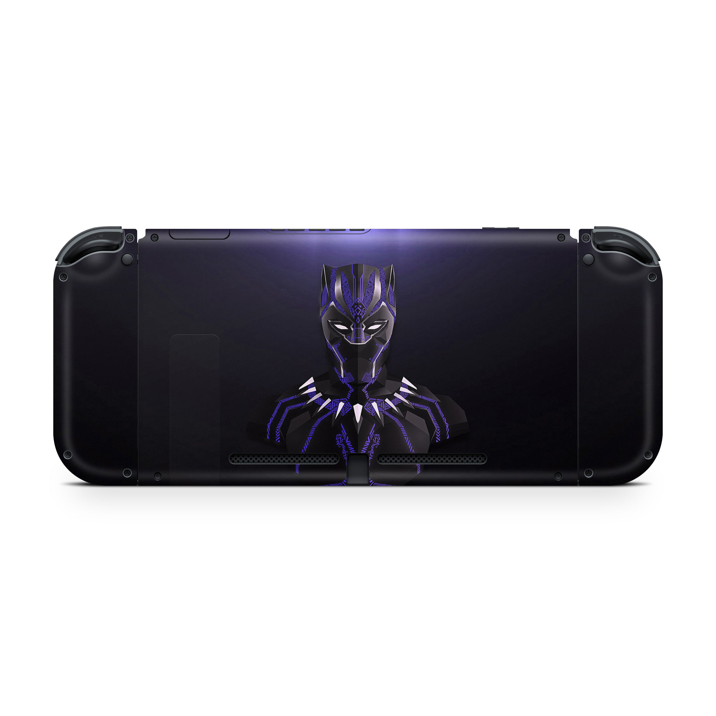 Panther Warrior v11 Nintendo Switch OLED Skin - Comics-inspired design
