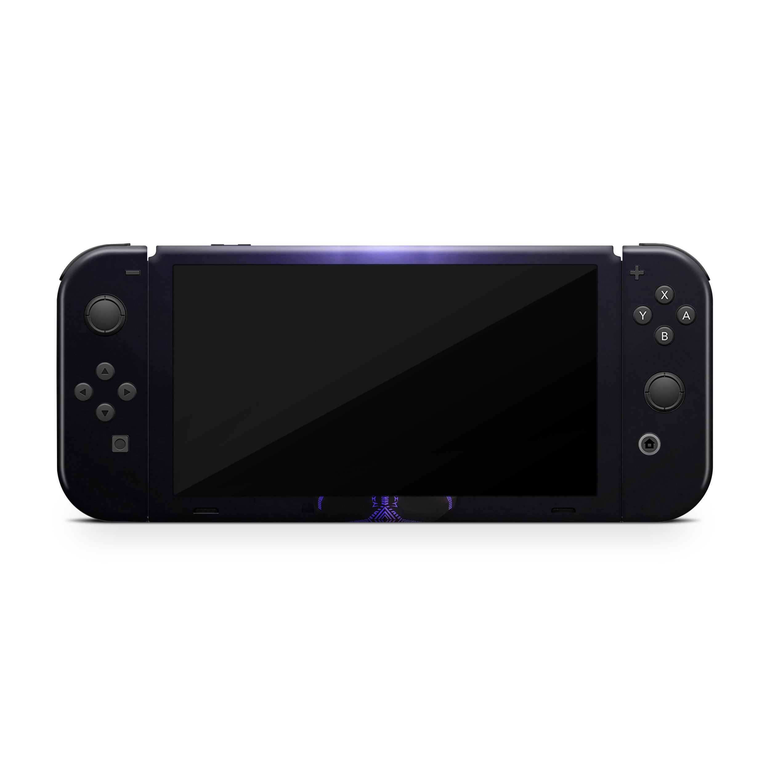 Panther Warrior v11 Nintendo Switch OLED Skin - Comics-inspired design