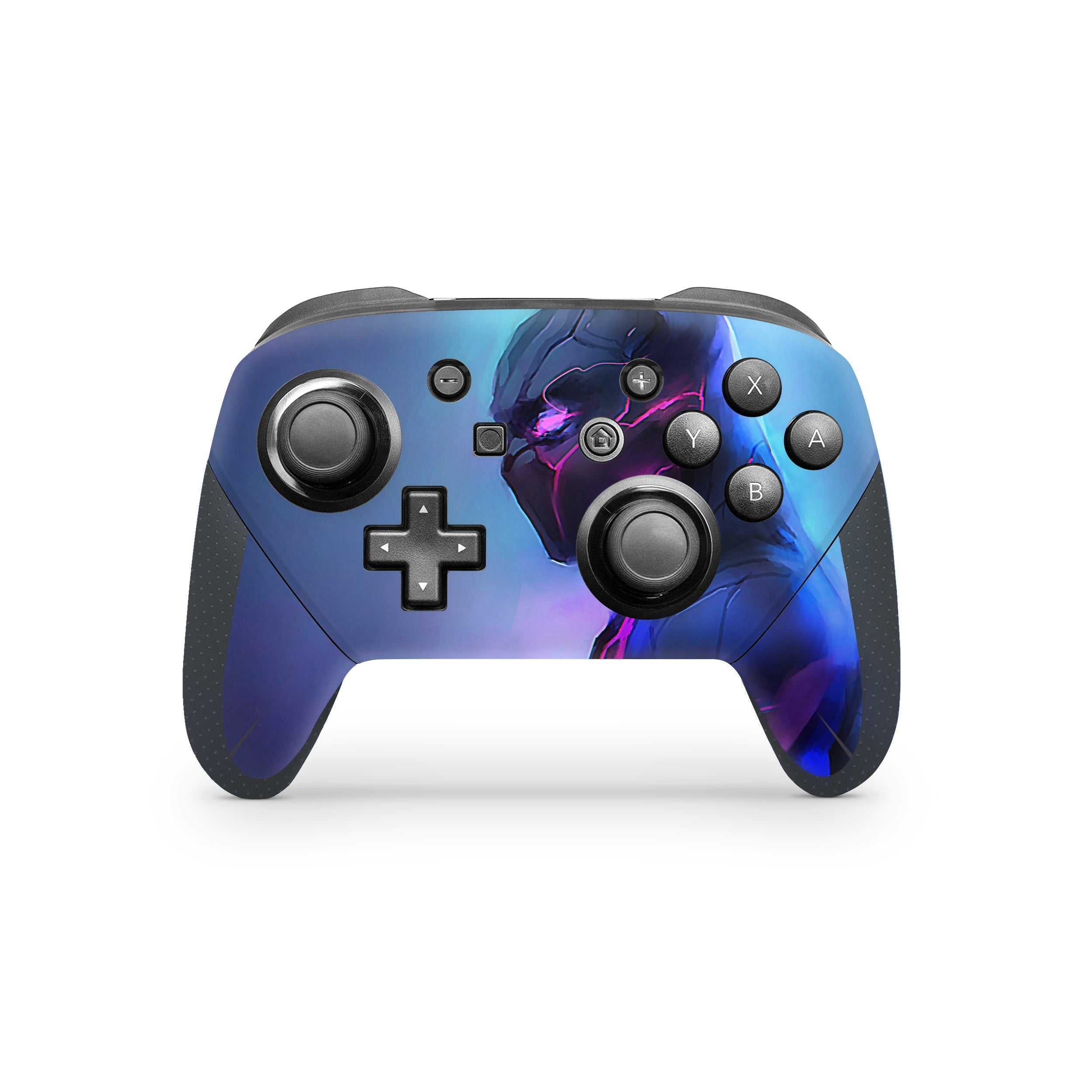 Panther Warrior v12 Nintendo Switch Pro Controller Skin - Comics-inspired design