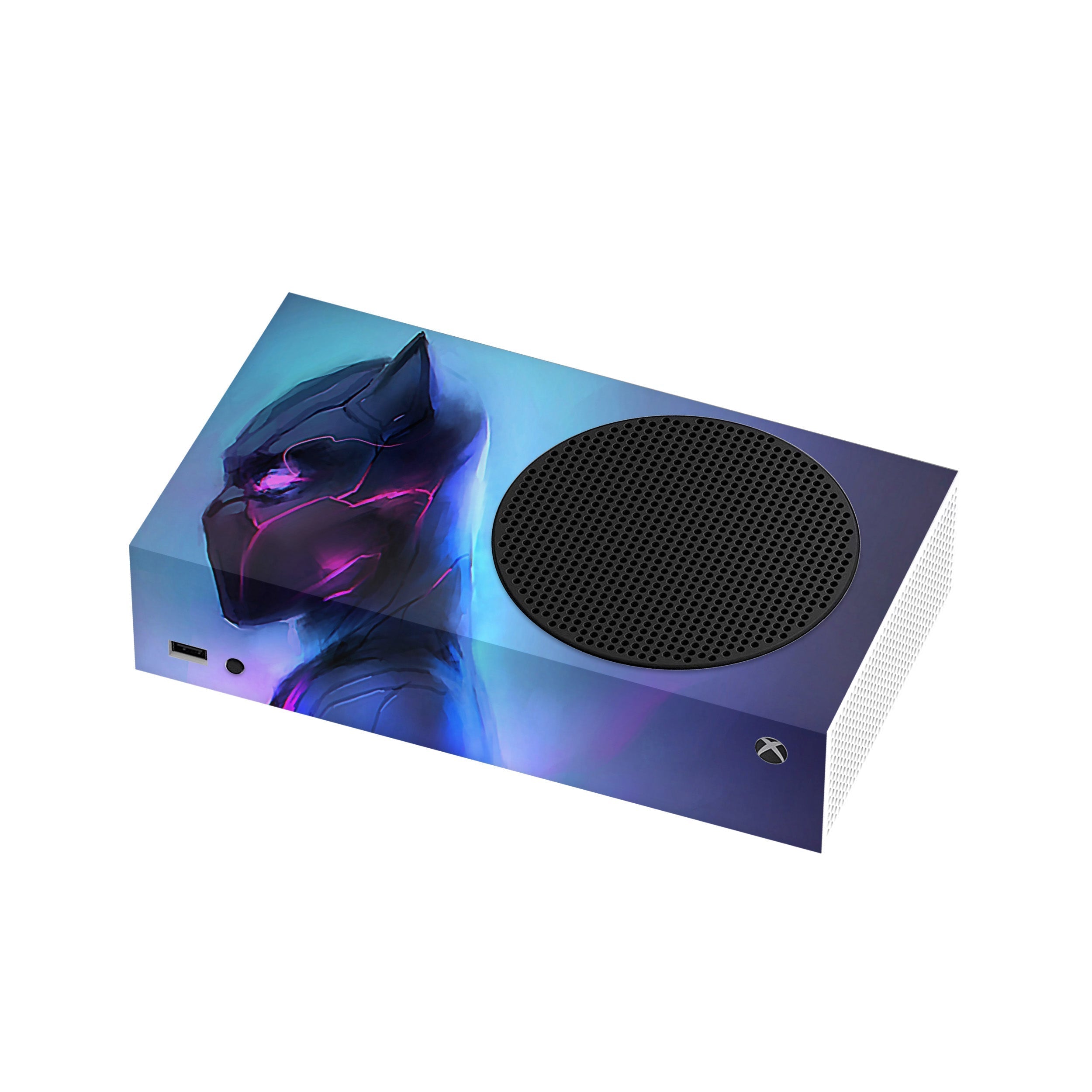 Panther Warrior v12 Xbox Series S Skin - Comics-inspired design