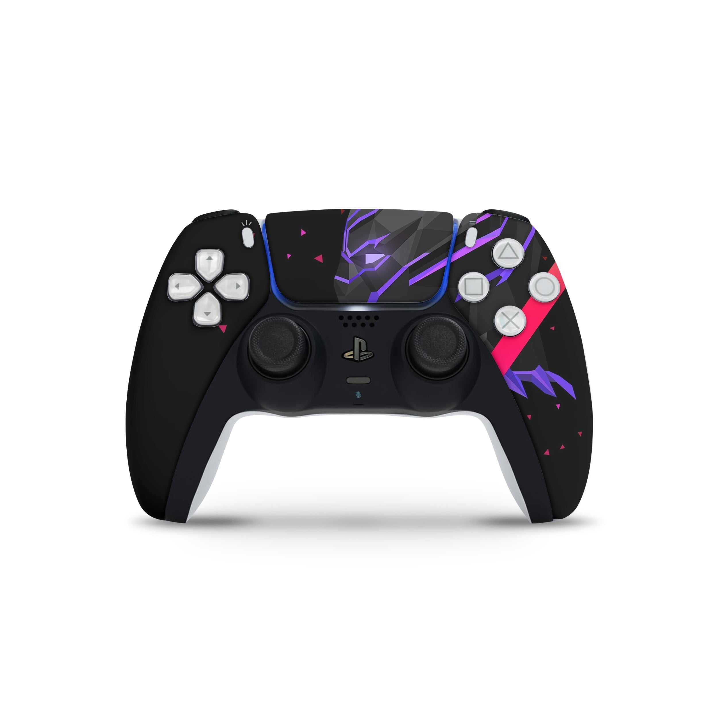 Panther Warrior v13 PS5 Controller Skin - Comics-inspired design
