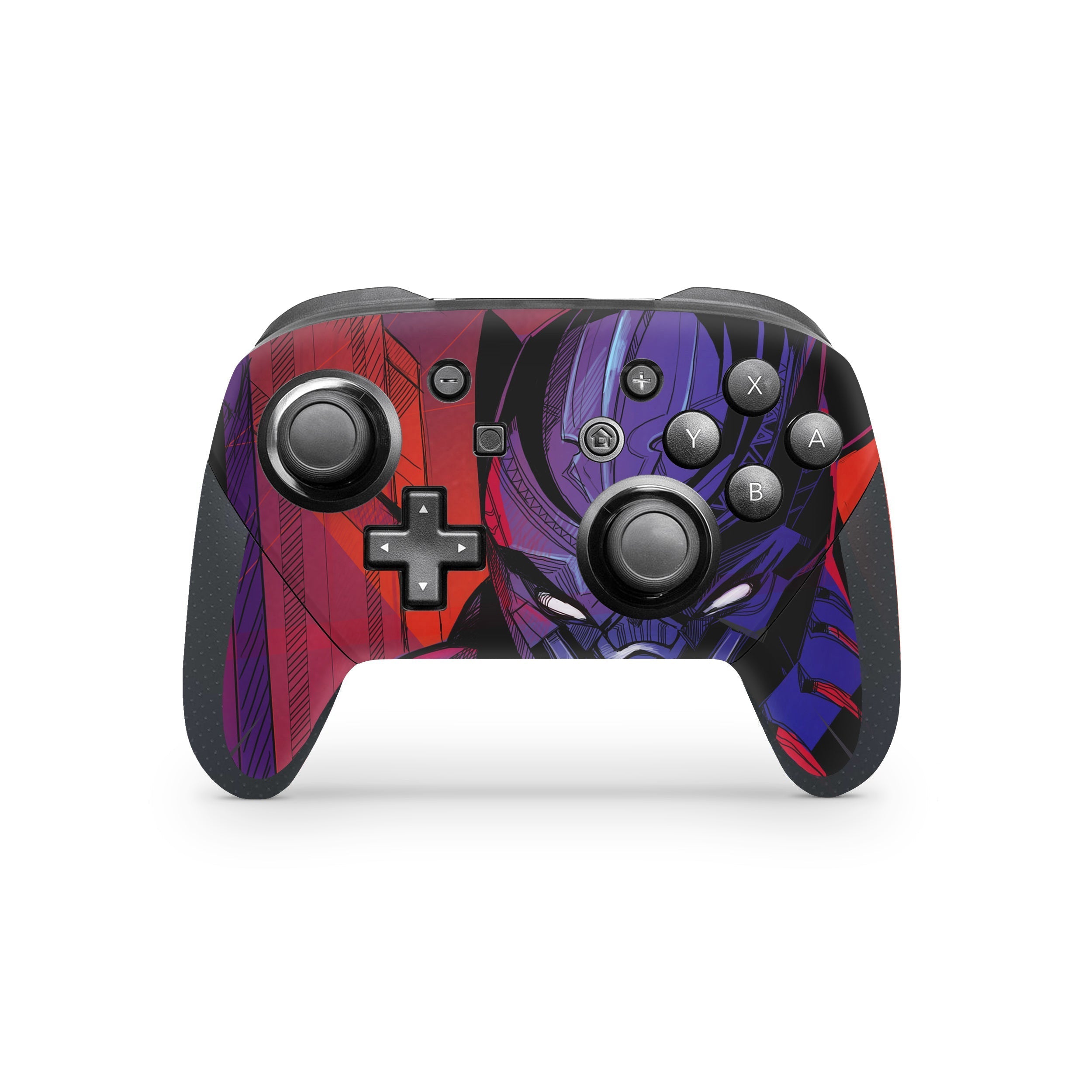 Panther Warrior v14 Nintendo Switch Pro Controller Skin - Comics-inspired design