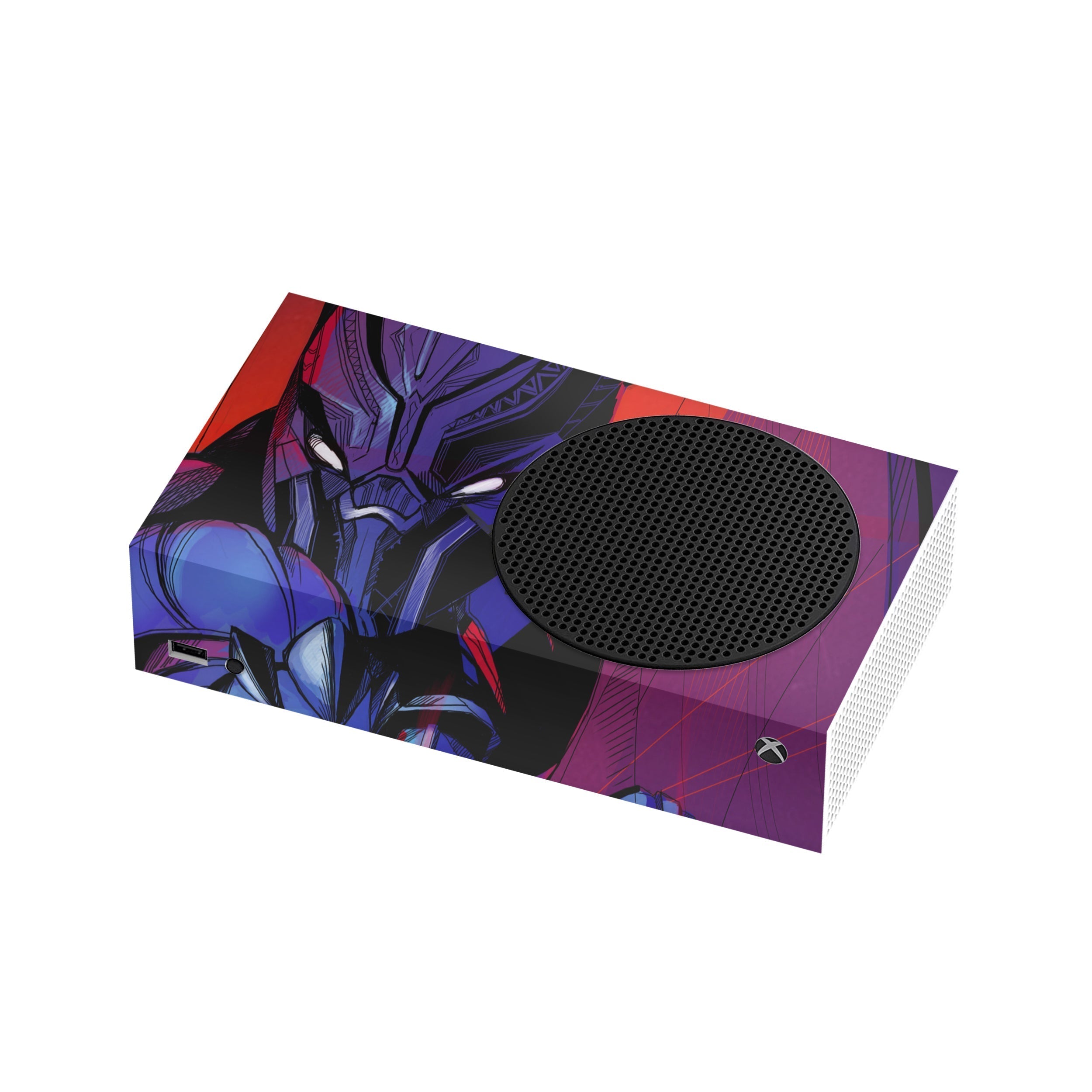 Panther Warrior v14 Xbox Series S Skin - Comics-inspired design