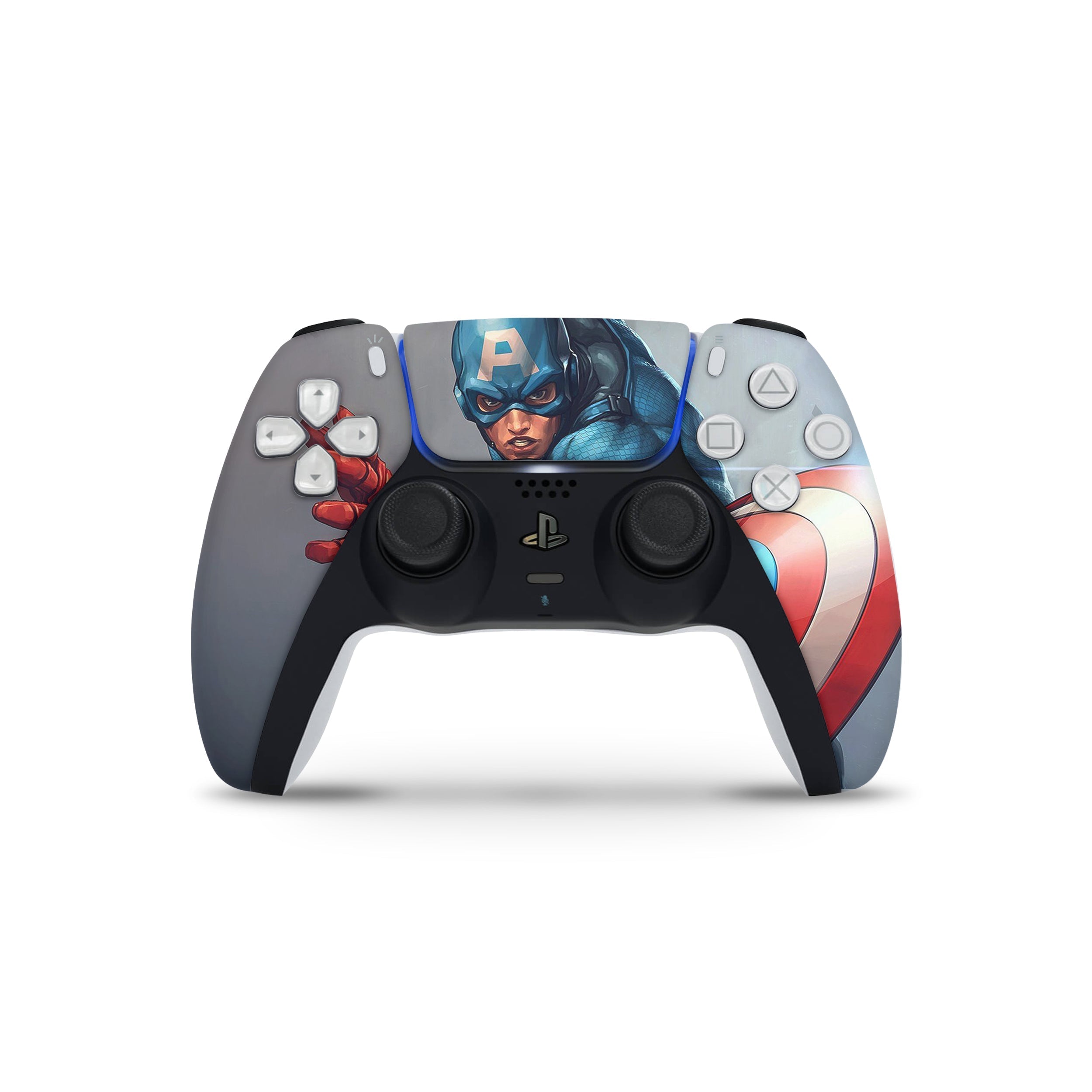Freedom Vanguard v8 PS5 Controller Skin - Comics-inspired design
