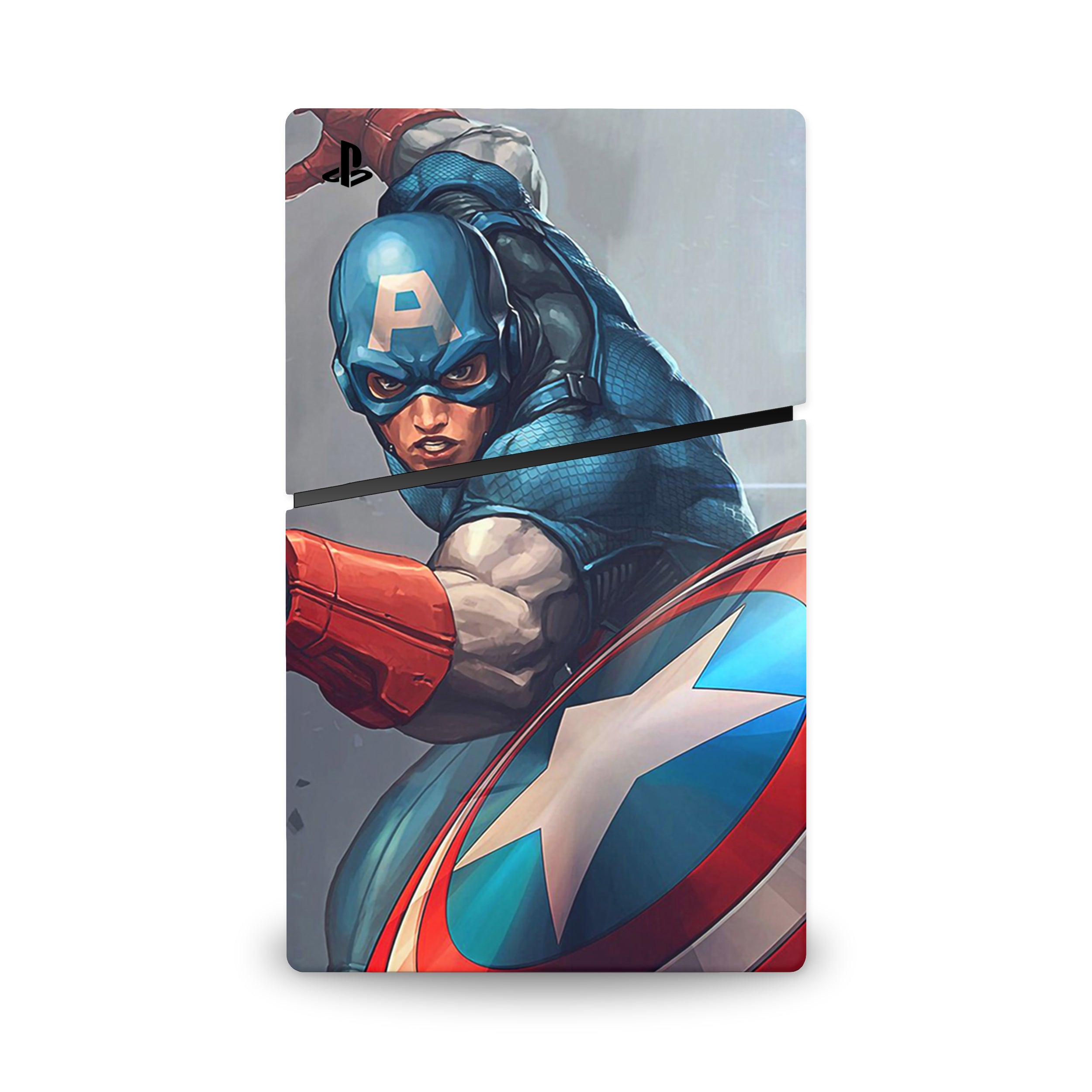 Freedom Vanguard v8 PS5 Slim Digital Skin - Comics-inspired design