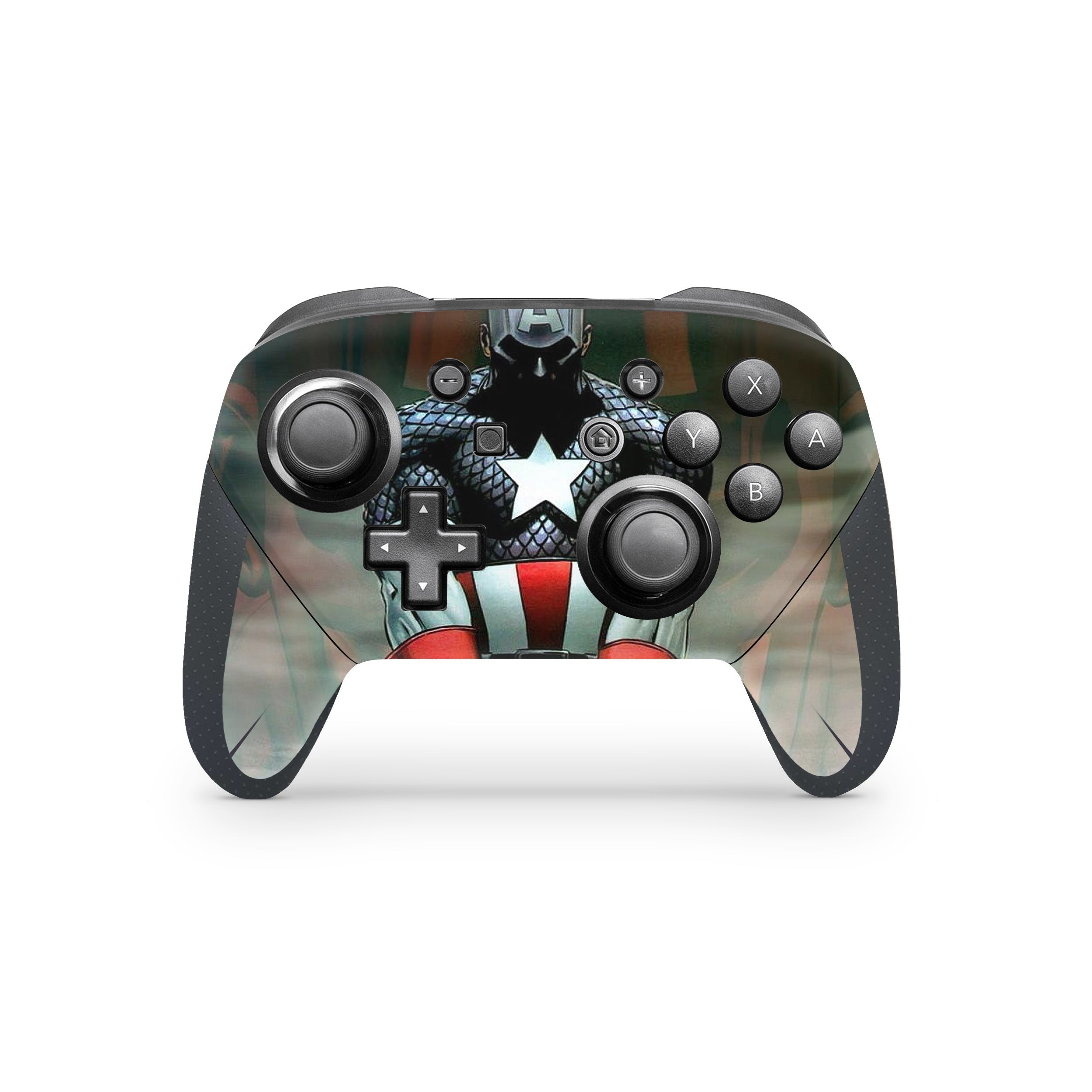 Freedom Vanguard v11 Nintendo Switch Pro Controller Skin - Comics-inspired design