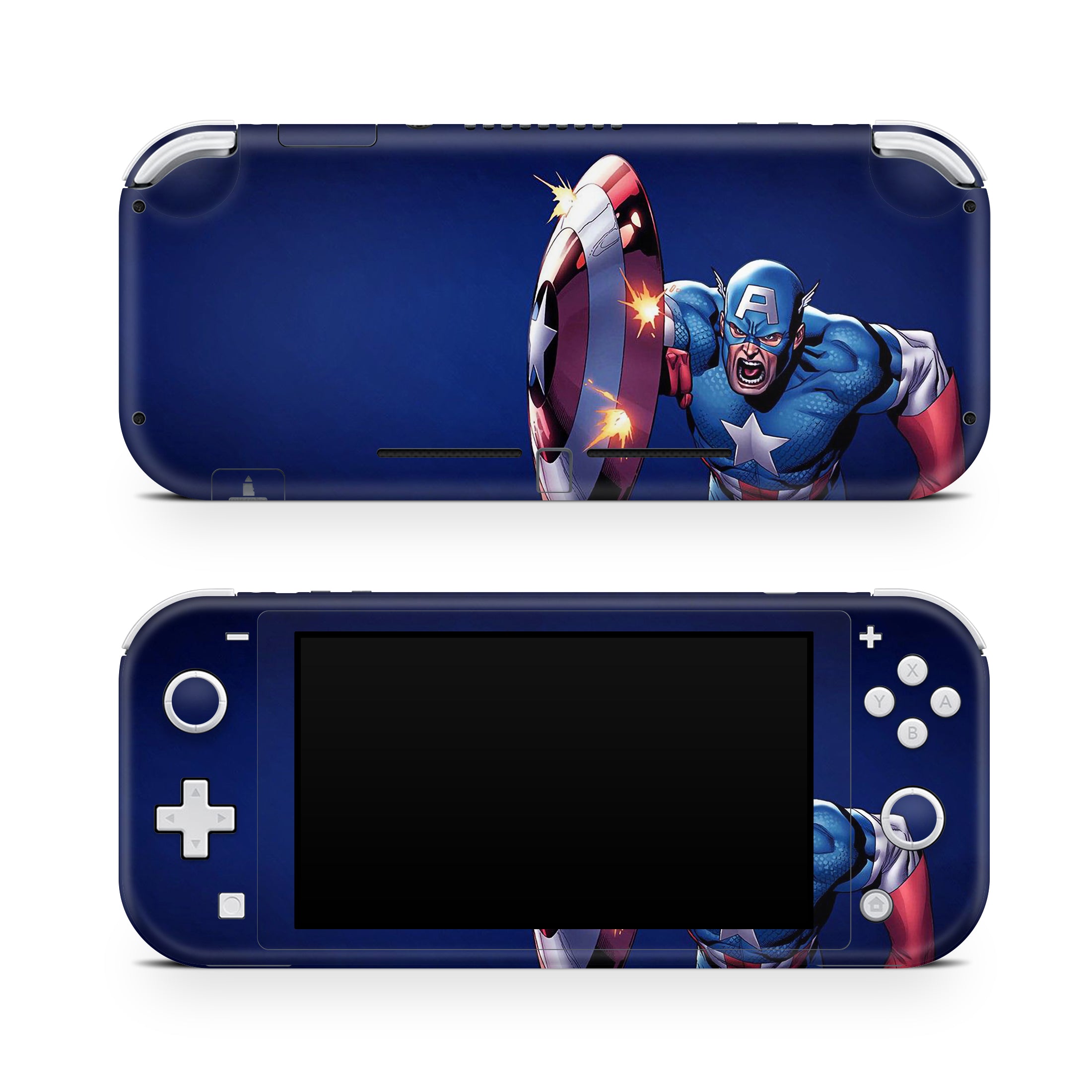 Freedom Vanguard v12 Nintendo Switch Lite Skin - Comics-inspired design