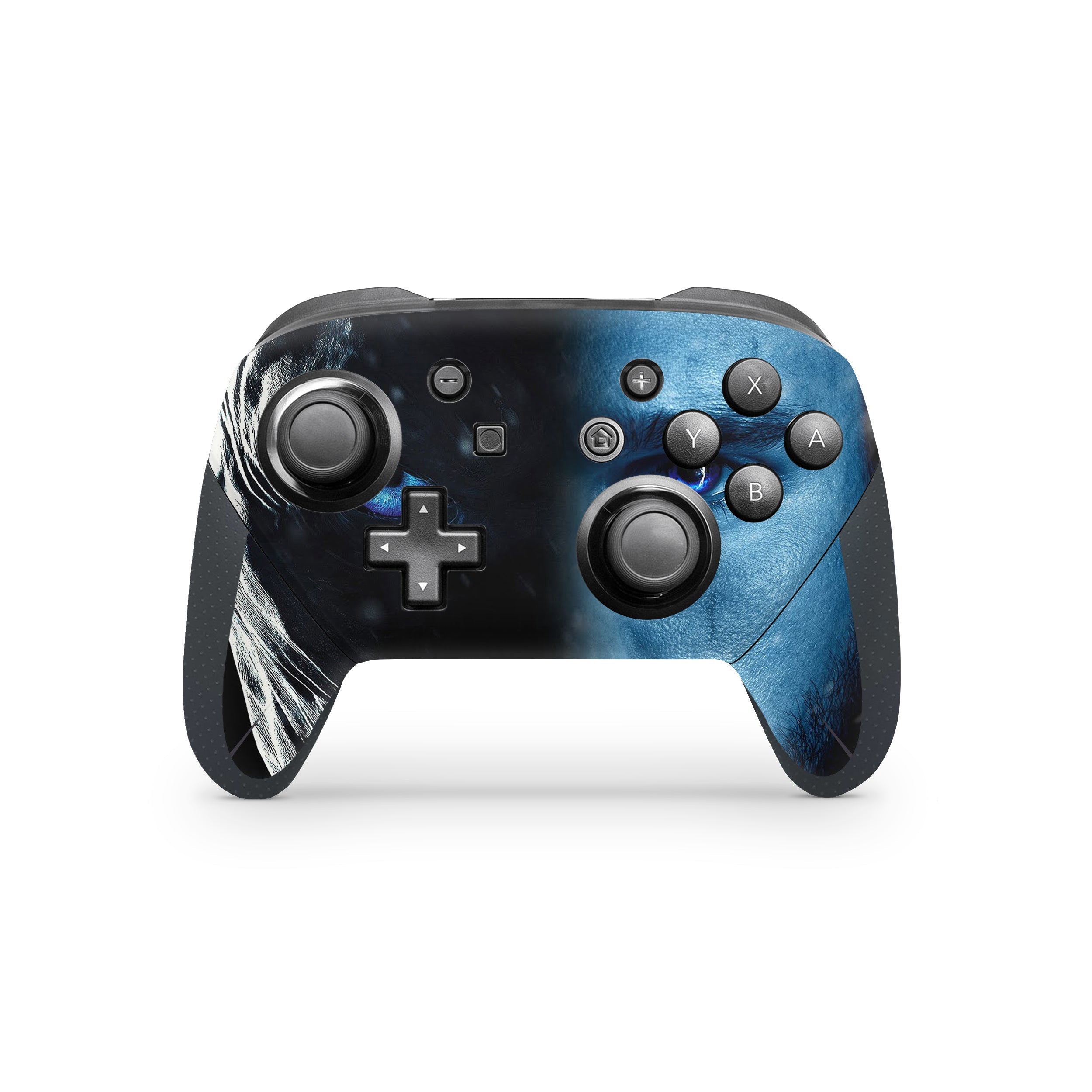 Frostforged King v1 Nintendo Switch Pro Controller Skin - TV Shows-inspired design