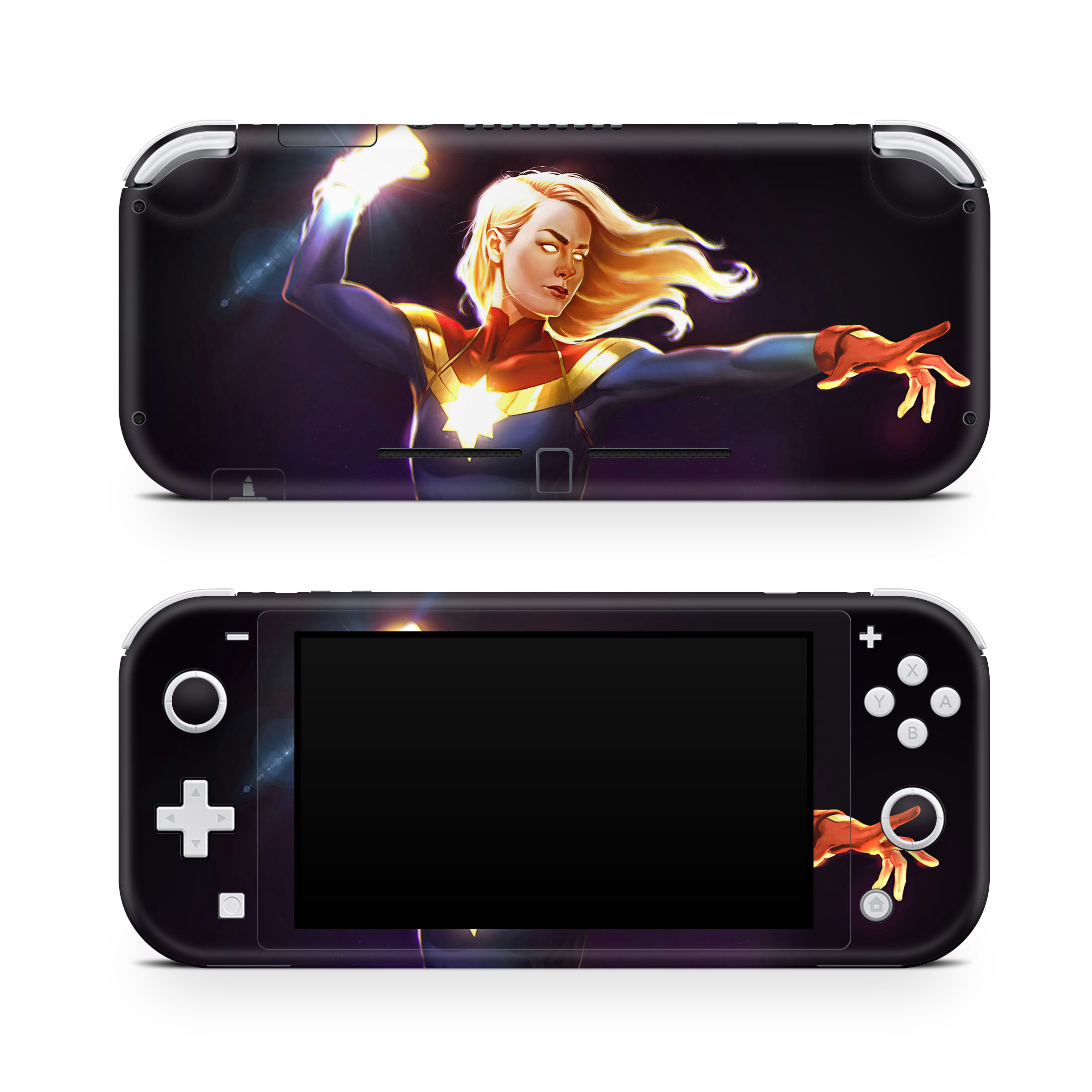 Galactic Champion v6 Nintendo Switch Lite Skin - Comics-inspired design