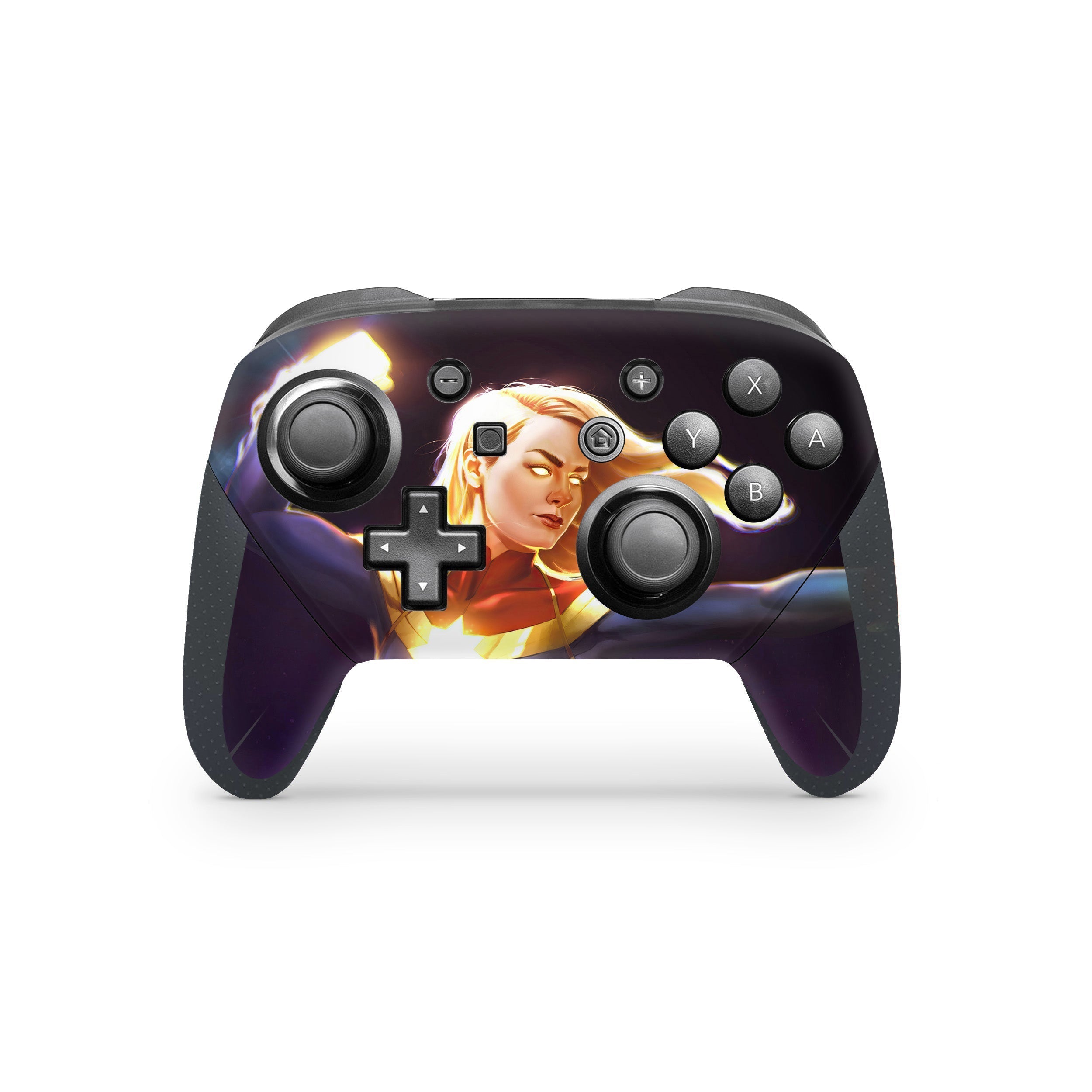 Galactic Champion v6 Nintendo Switch Pro Controller Skin - Comics-inspired design