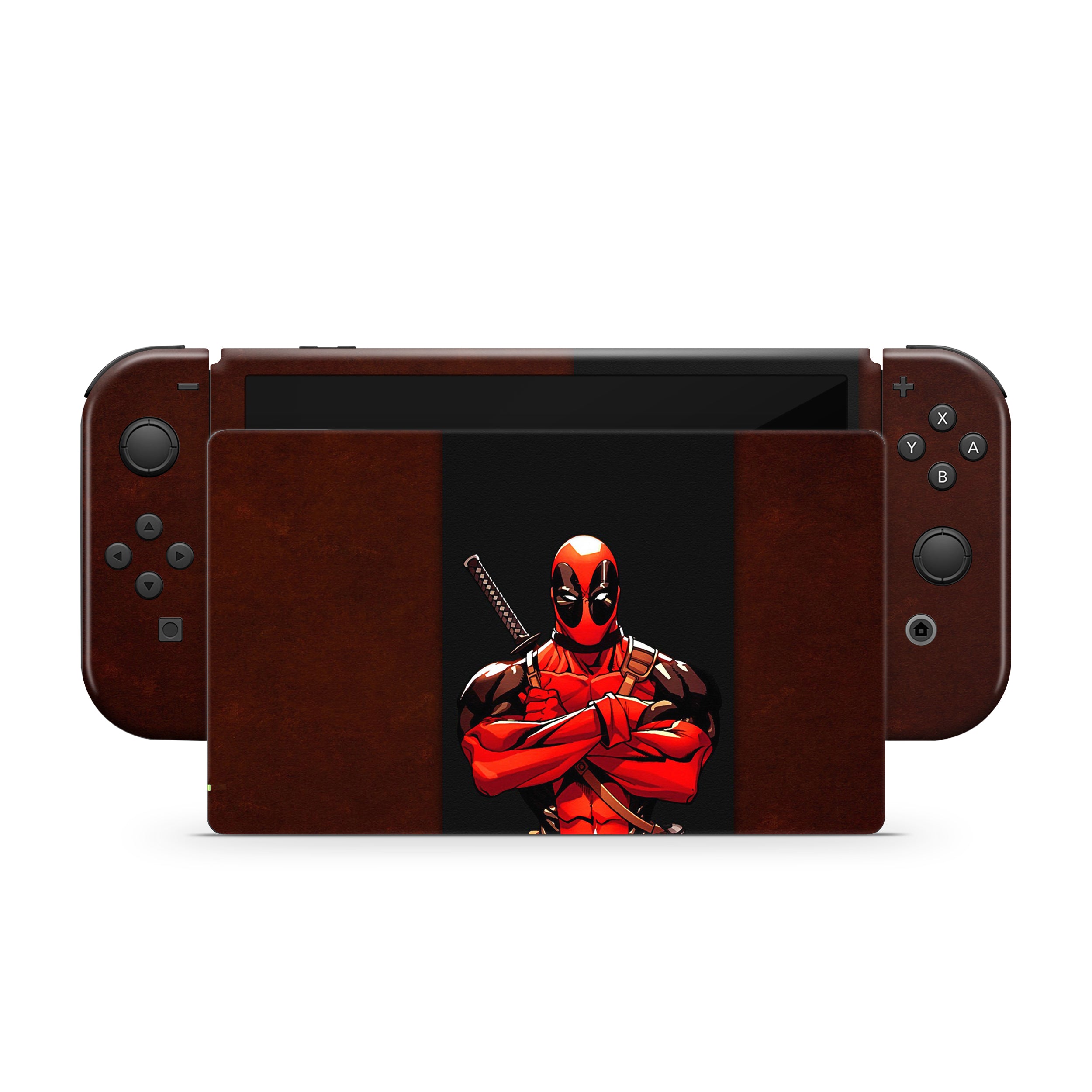 Rogue Merc v8 Nintendo Switch OLED Skin - Comics-inspired design