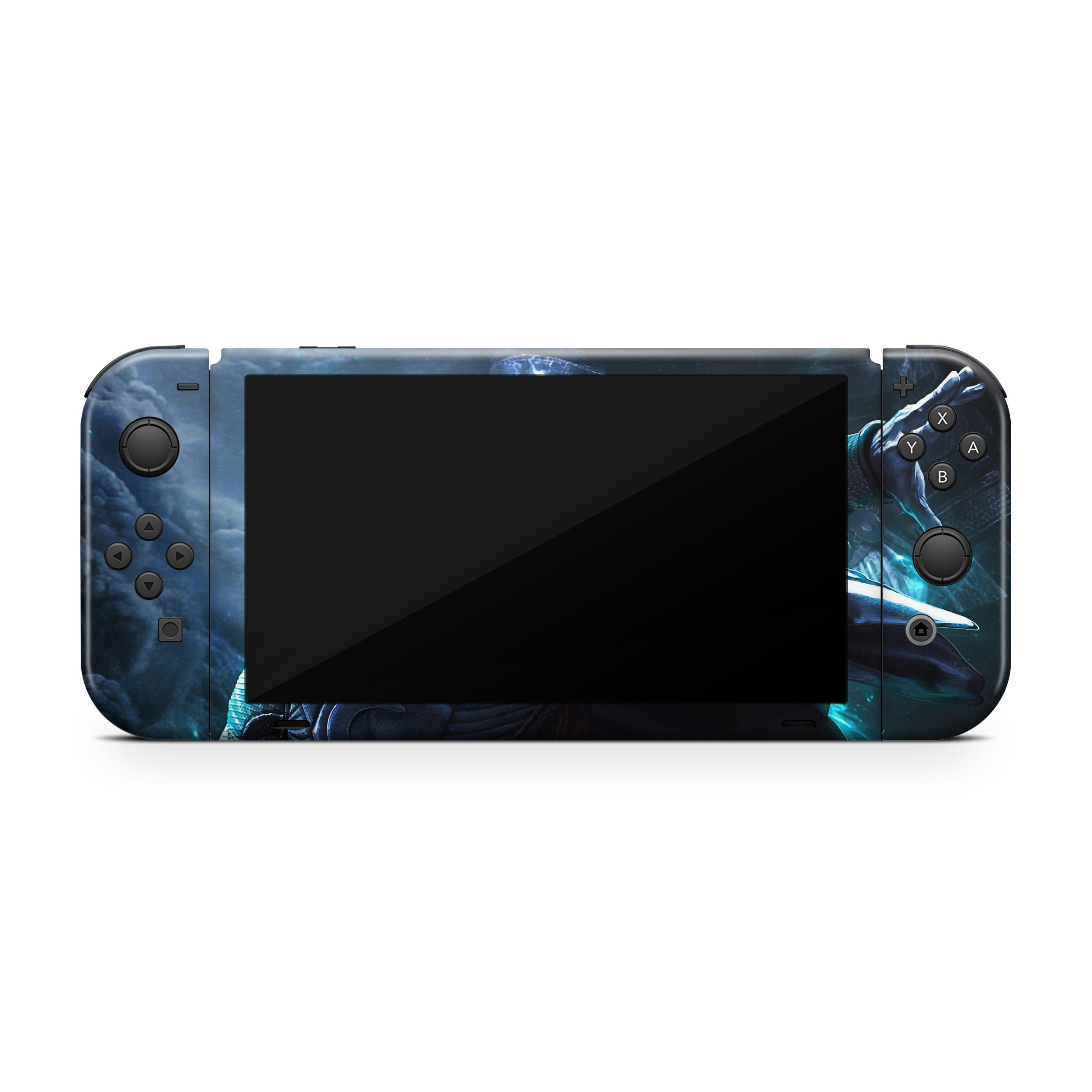 Lunar Vigilante v1 Nintendo Switch OLED Skin - Comics-inspired design
