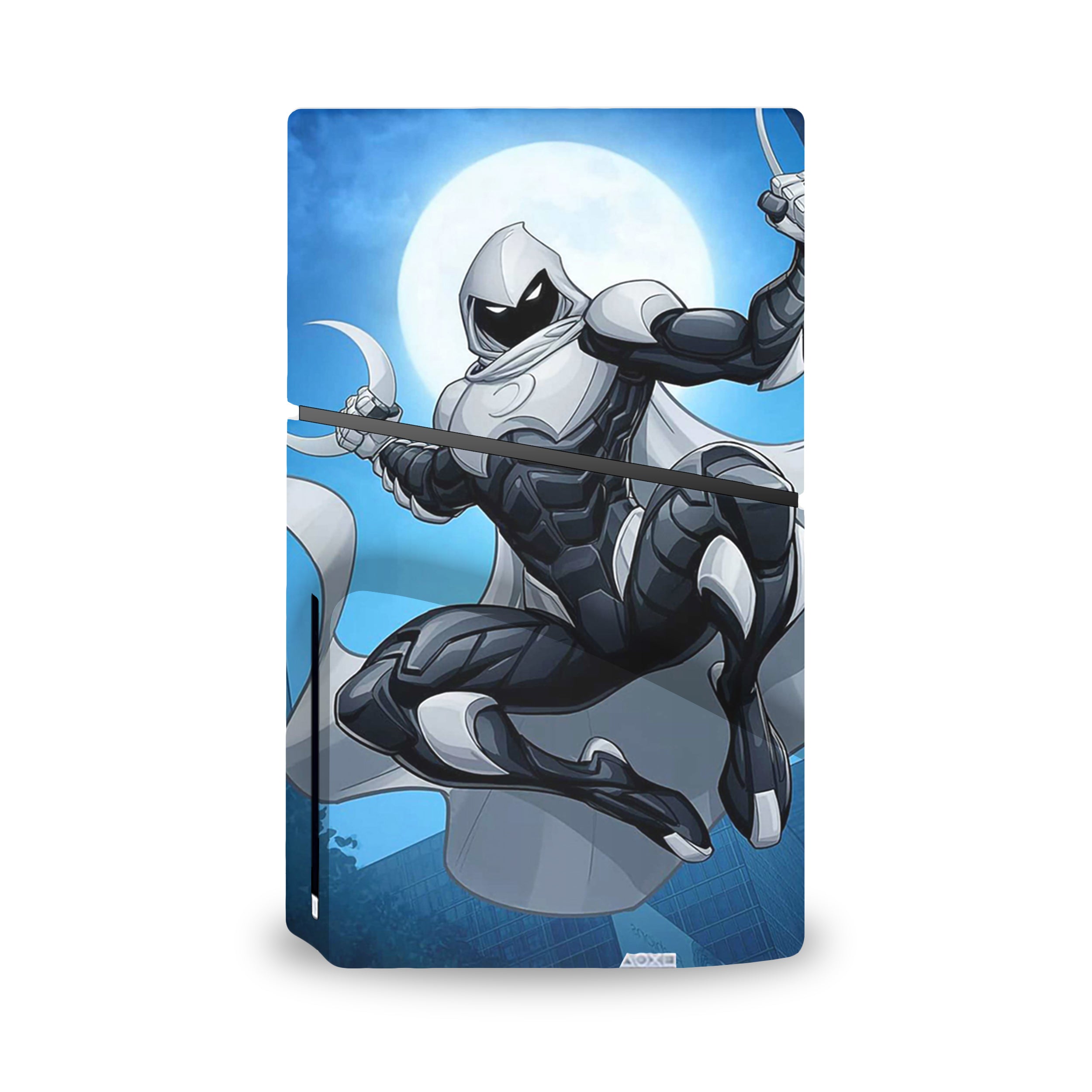 Lunar Vigilante v3 PS5 Slim Skin - Comics-inspired design