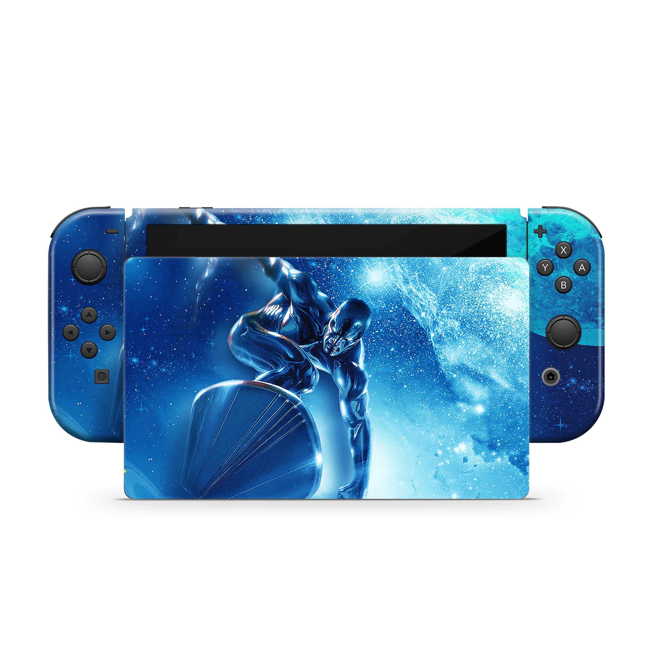 Cosmic Harold v1 Nintendo Switch OLED Skin - Comics-inspired design