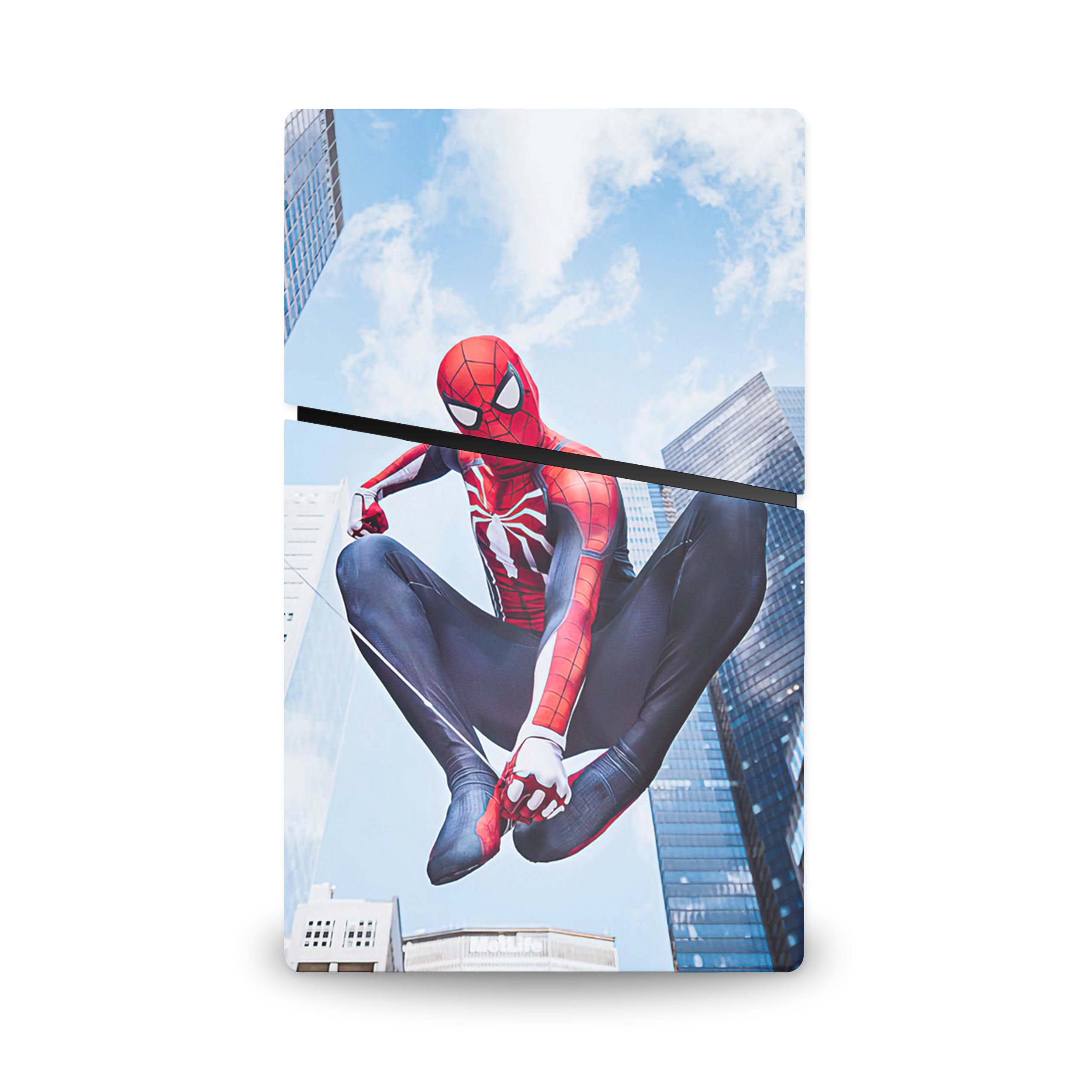 Wall-Crawler v15 PS5 Slim Digital Skin - Comics-inspired design