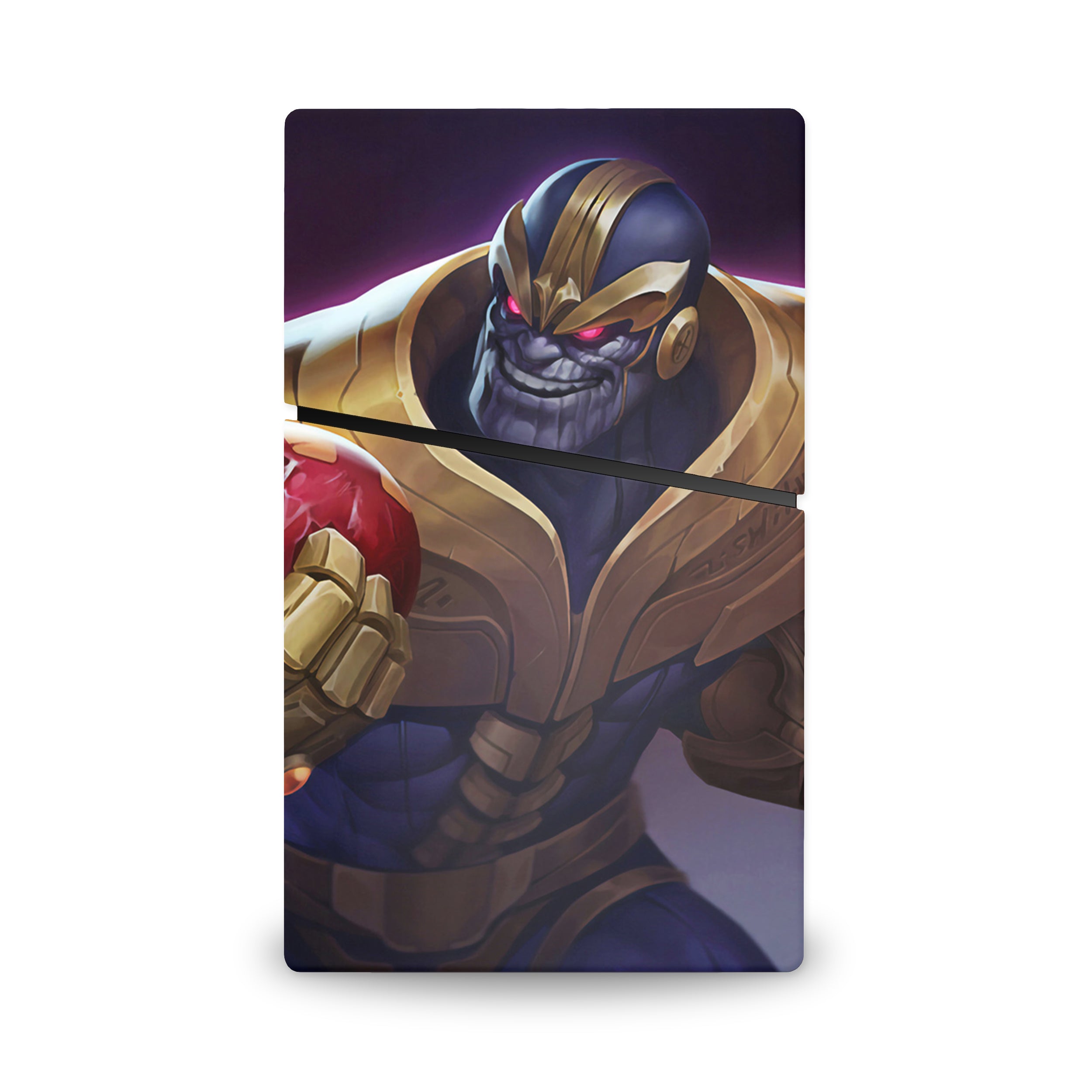 Titan of Doom v8 PS5 Slim Digital Skin - Comics-inspired design