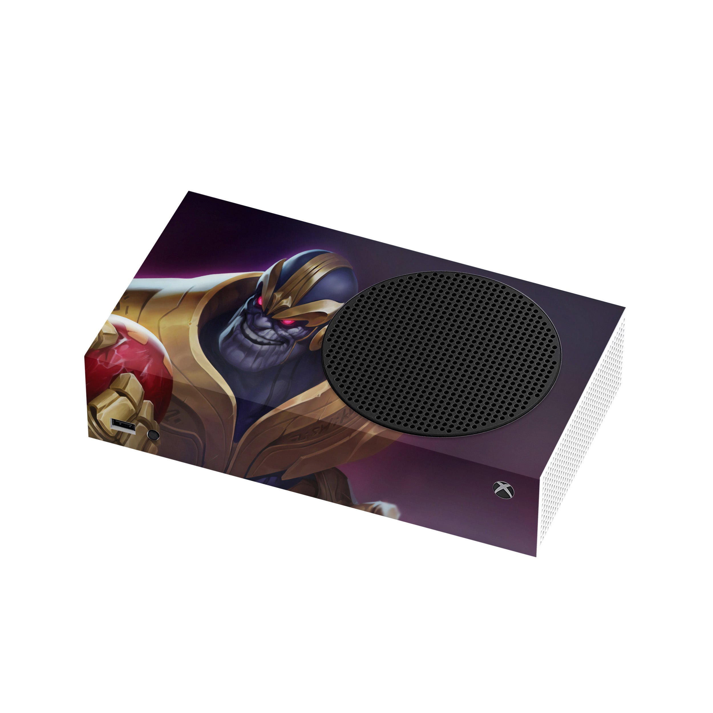 Titan of Doom v8 Xbox Series S Skin - Comics-inspired design