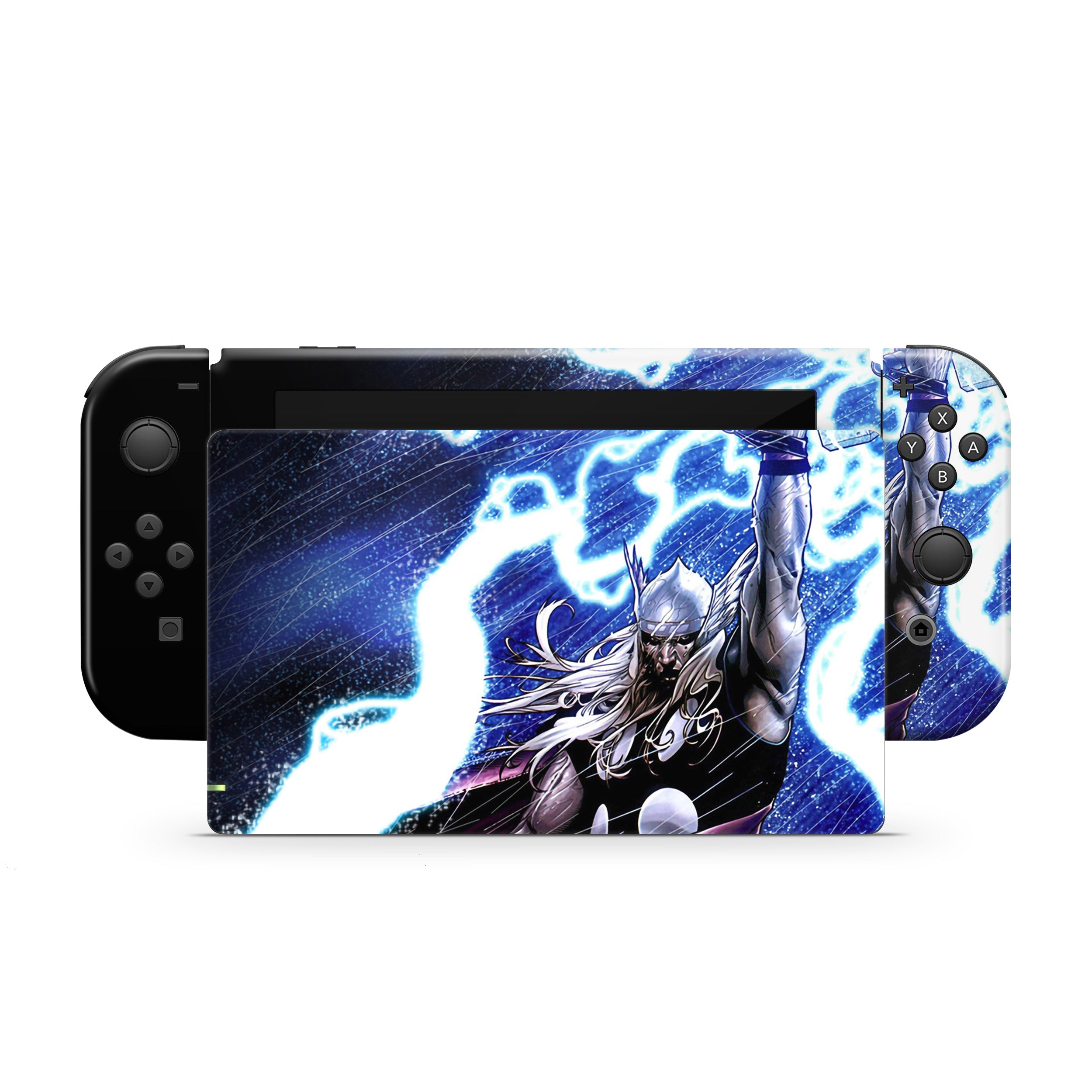 Thunder God v6 Nintendo Switch Skin - Comics-inspired design