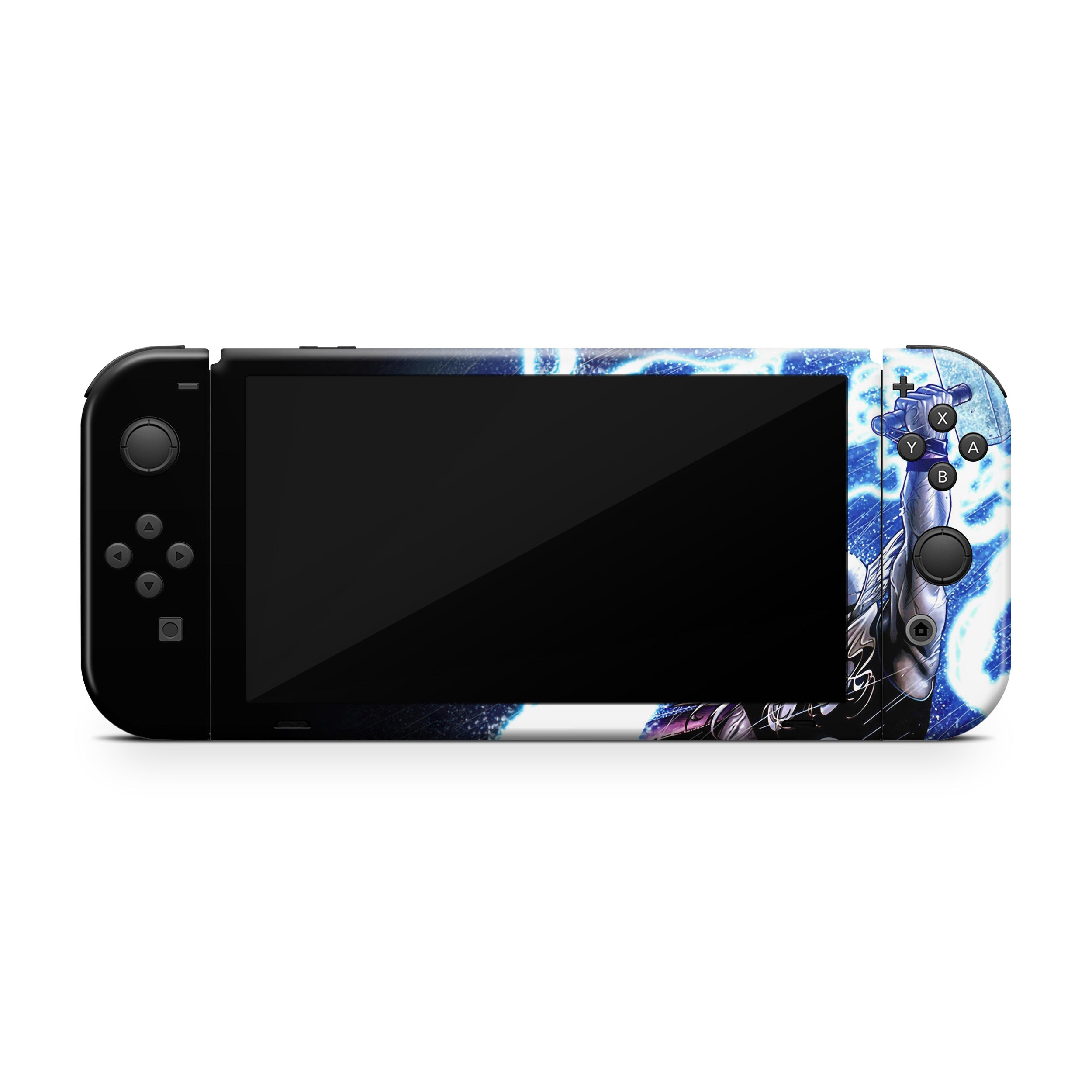 Thunder God v6 Nintendo Switch OLED Skin - Comics-inspired design