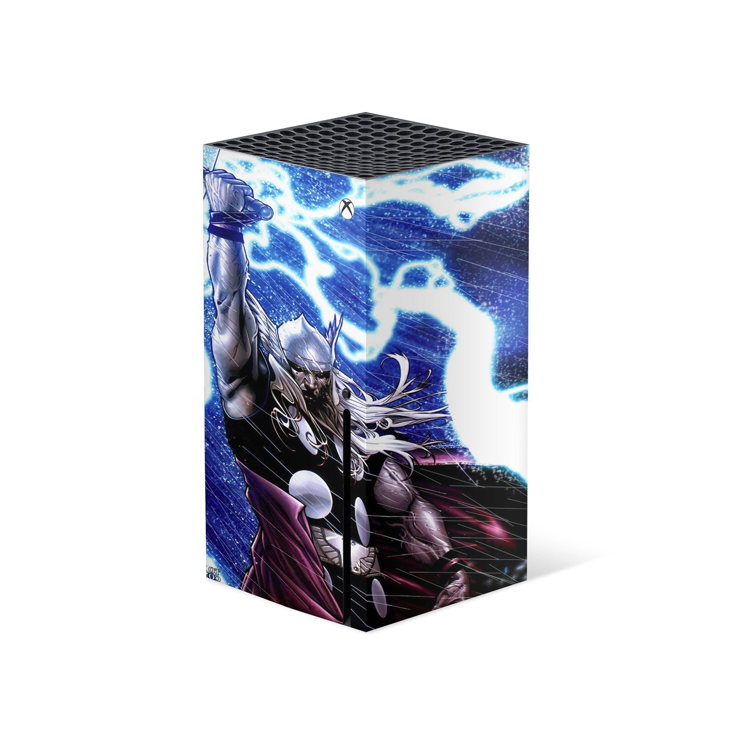 Thunder God v6 Xbox Series X Skin - Comics-inspired design