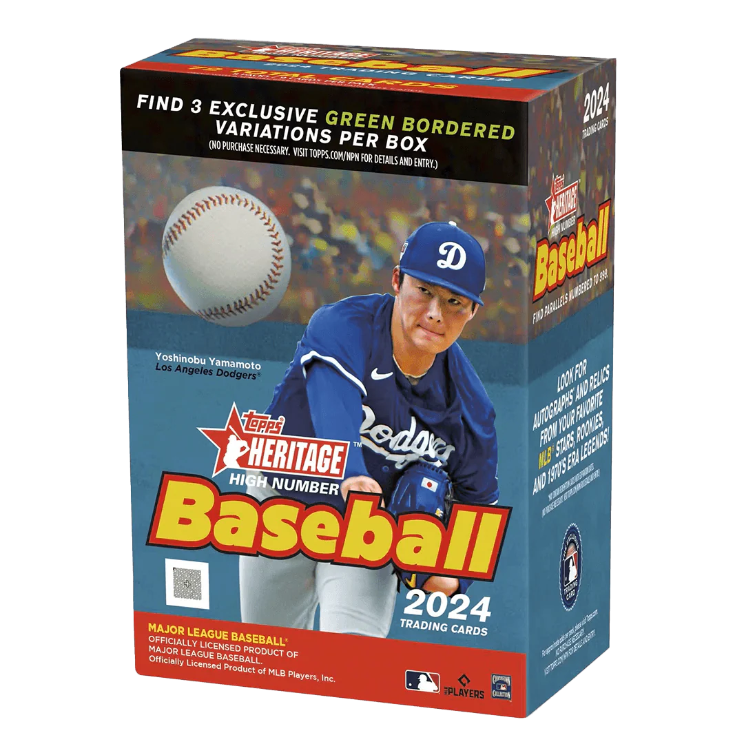 2024 Topps Heritage High Number Baseball - Blaster Box (8 packs)