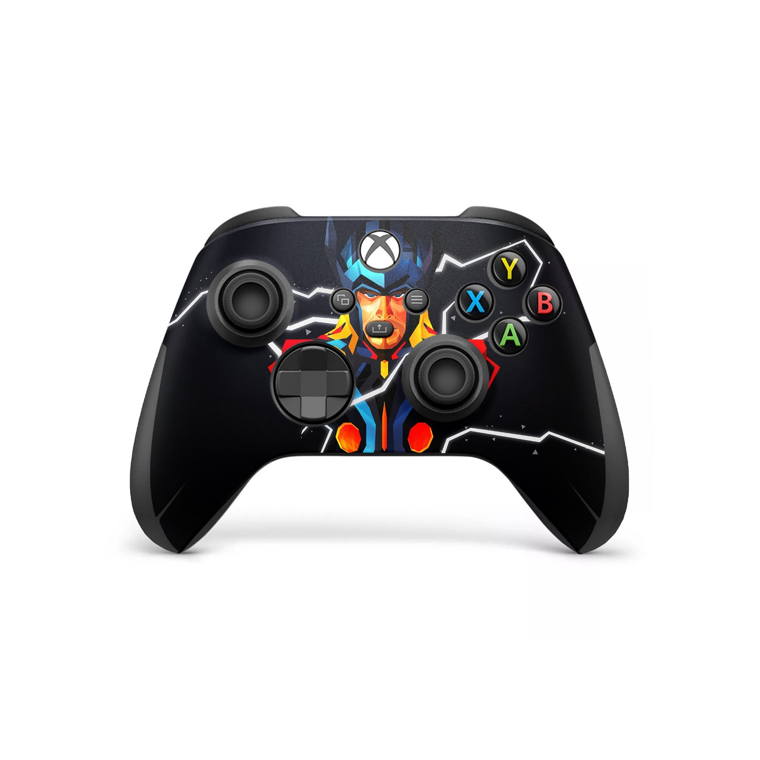 Thunder God v8 Xbox Series Controller Skin - Comics-inspired design