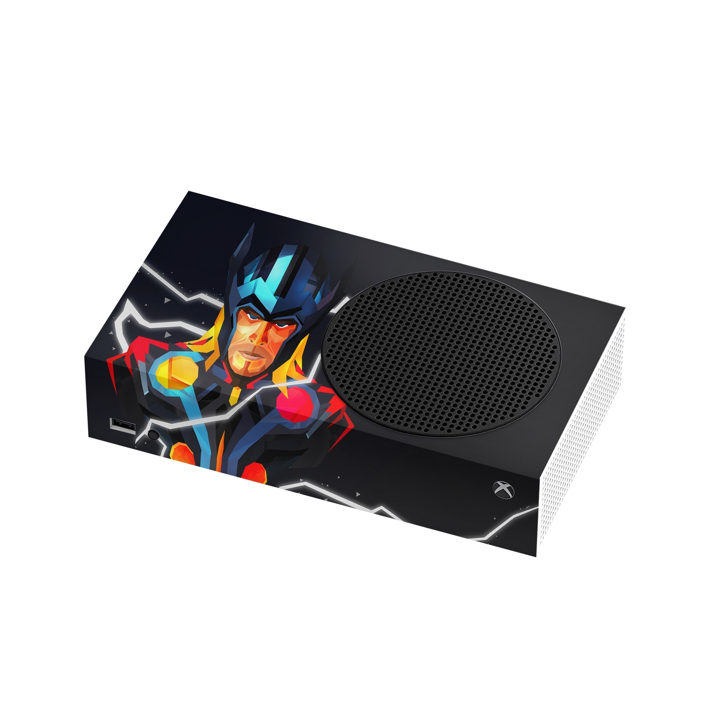Thunder God v8 Xbox Series S Skin - Comics-inspired design