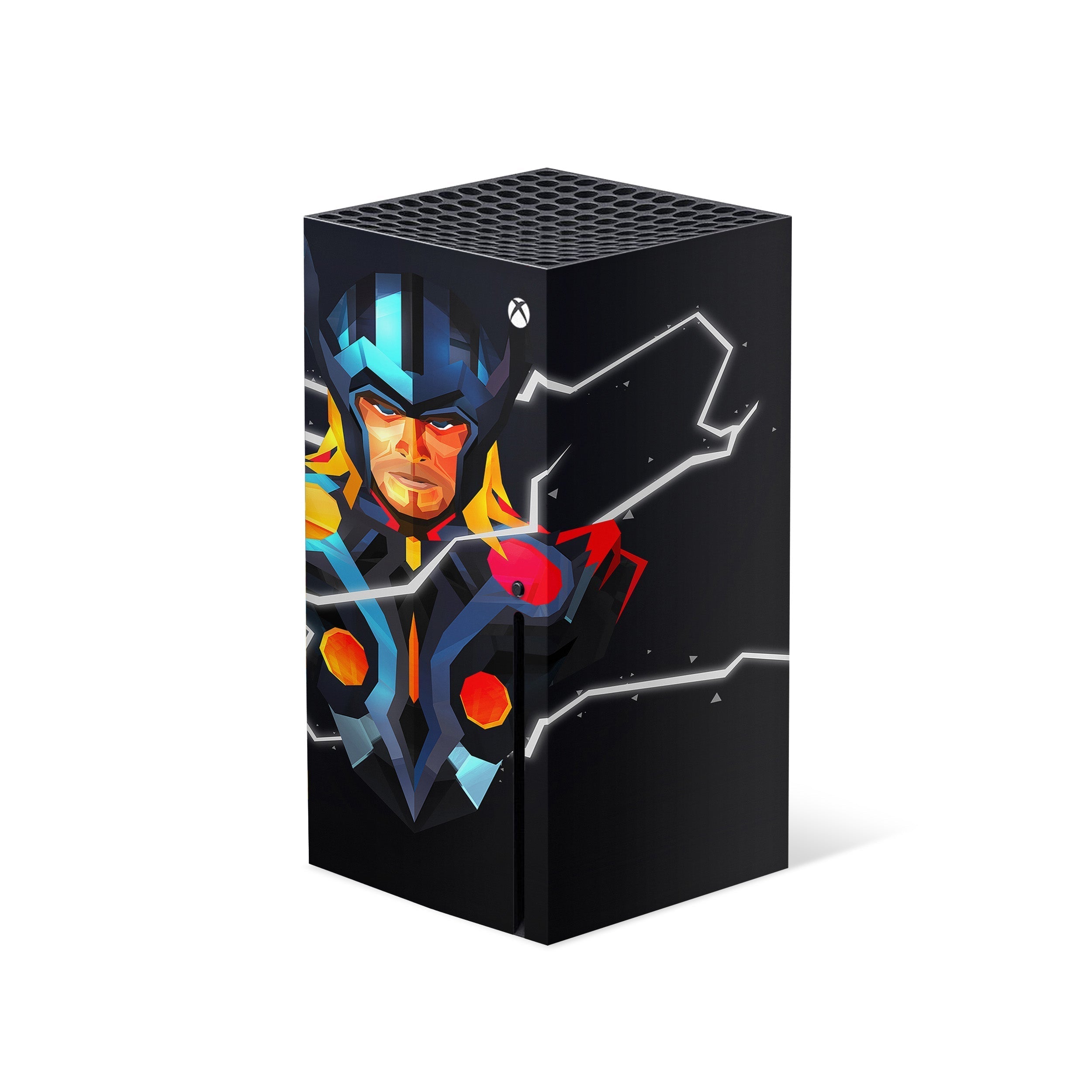 Thunder God v8 Xbox Series X Skin - Comics-inspired design