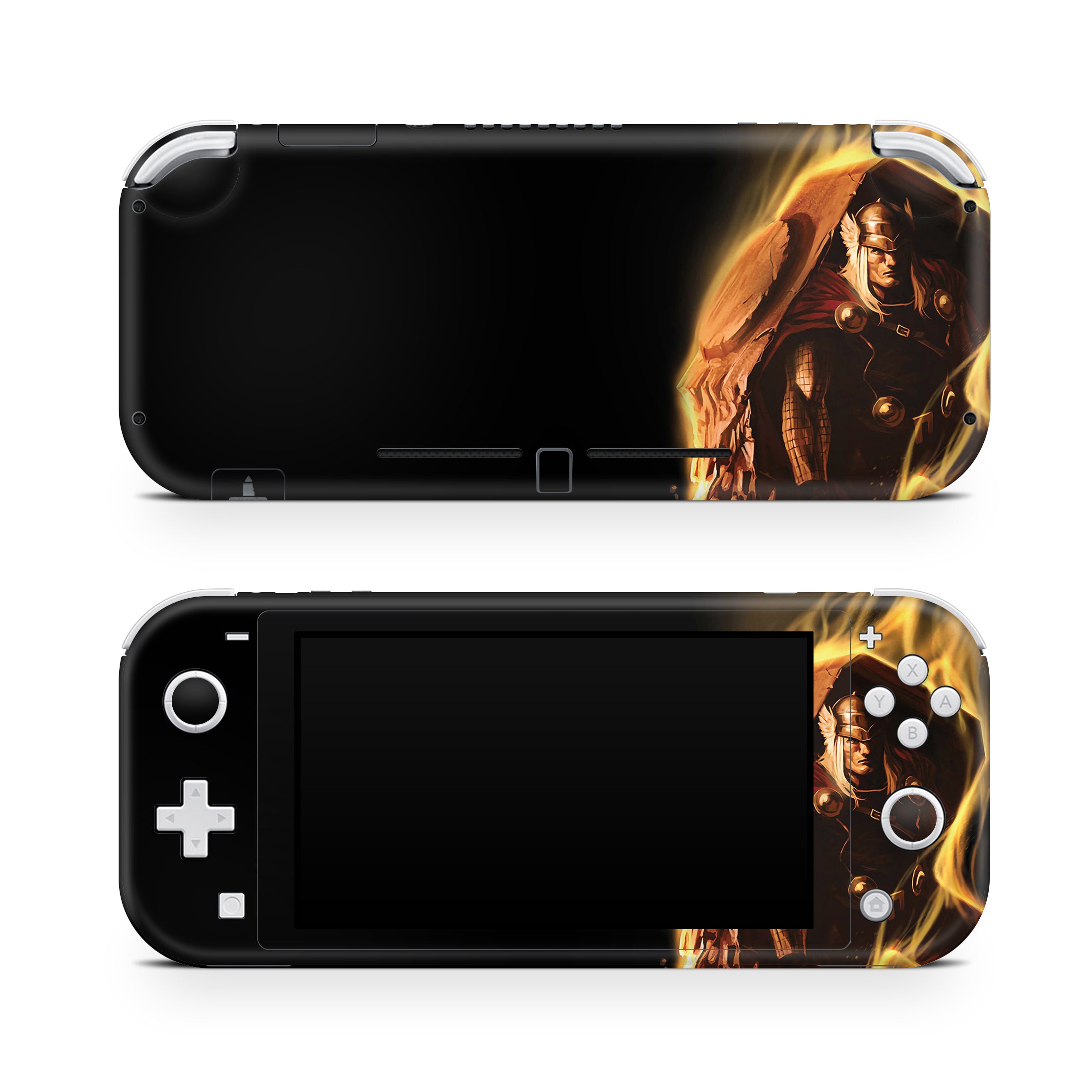 Thunder God v9 Nintendo Switch Lite Skin - Comics-inspired design