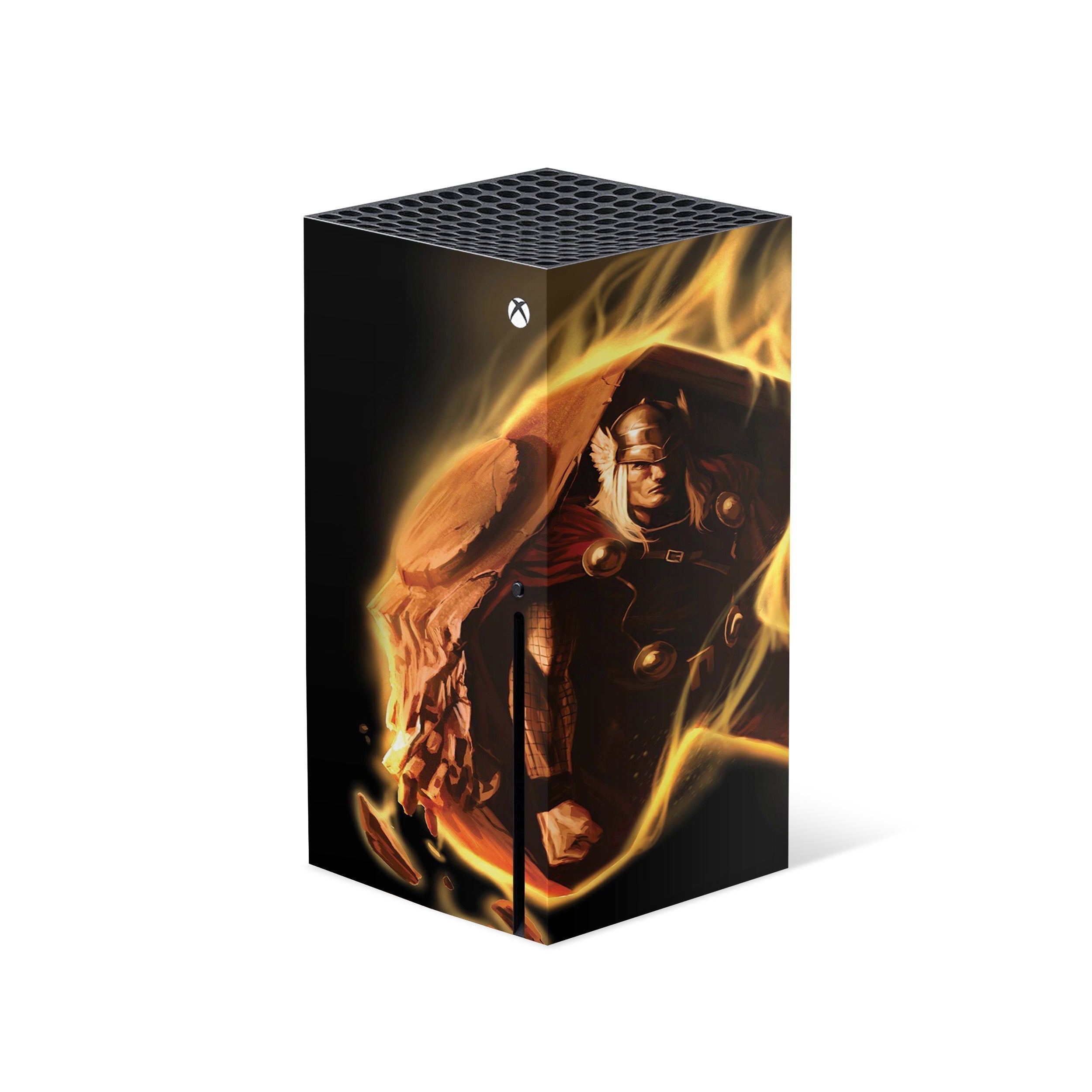 Thunder God v9 Xbox Series X Skin - Comics-inspired design