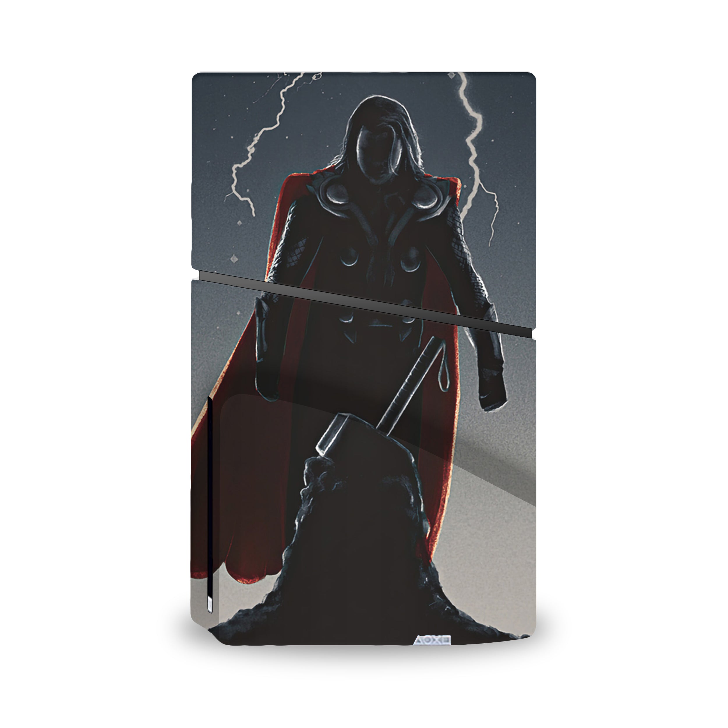 Thunder God v10 PS5 Slim Skin - Comics-inspired design