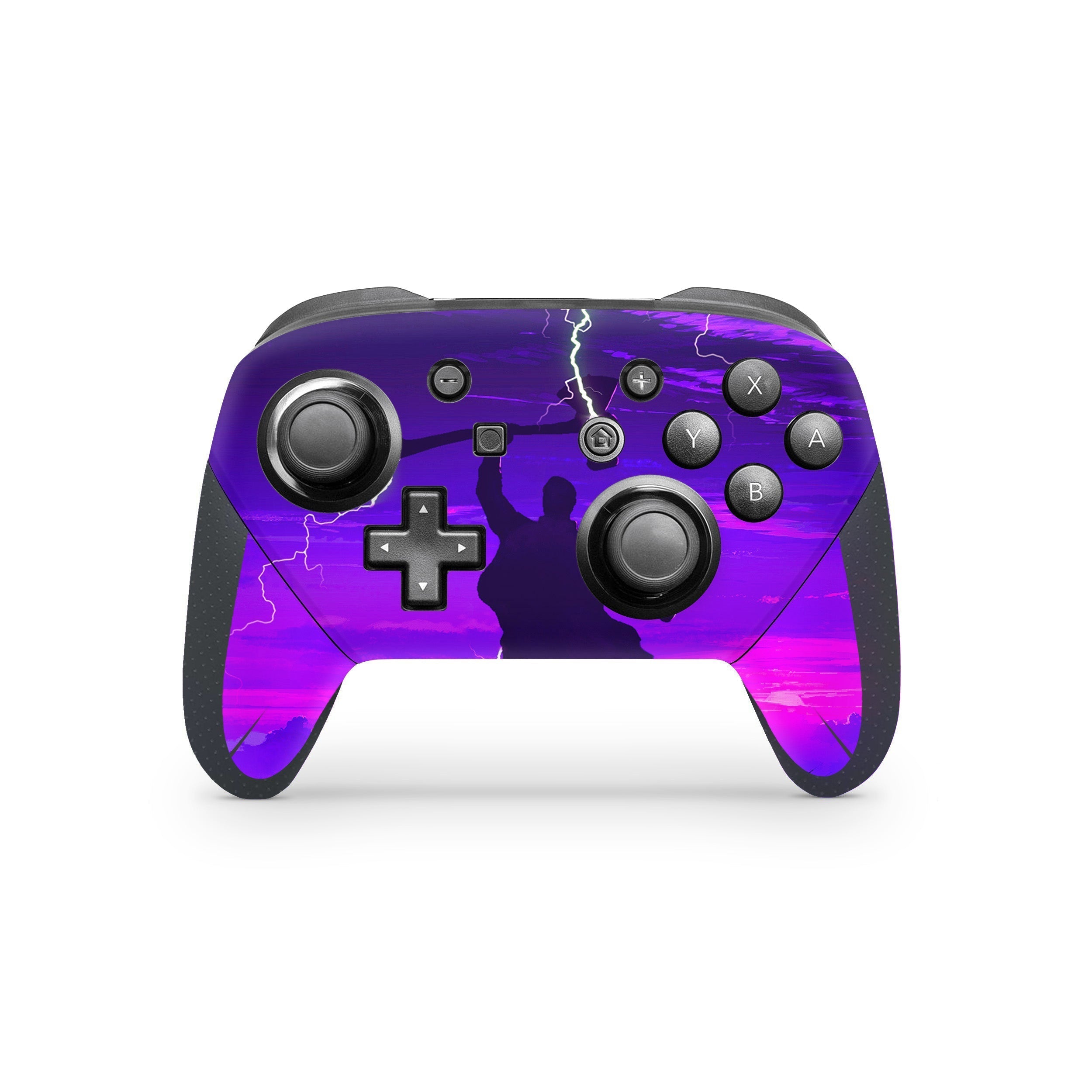 Thunder God v13 Nintendo Switch Pro Controller Skin - Comics-inspired design