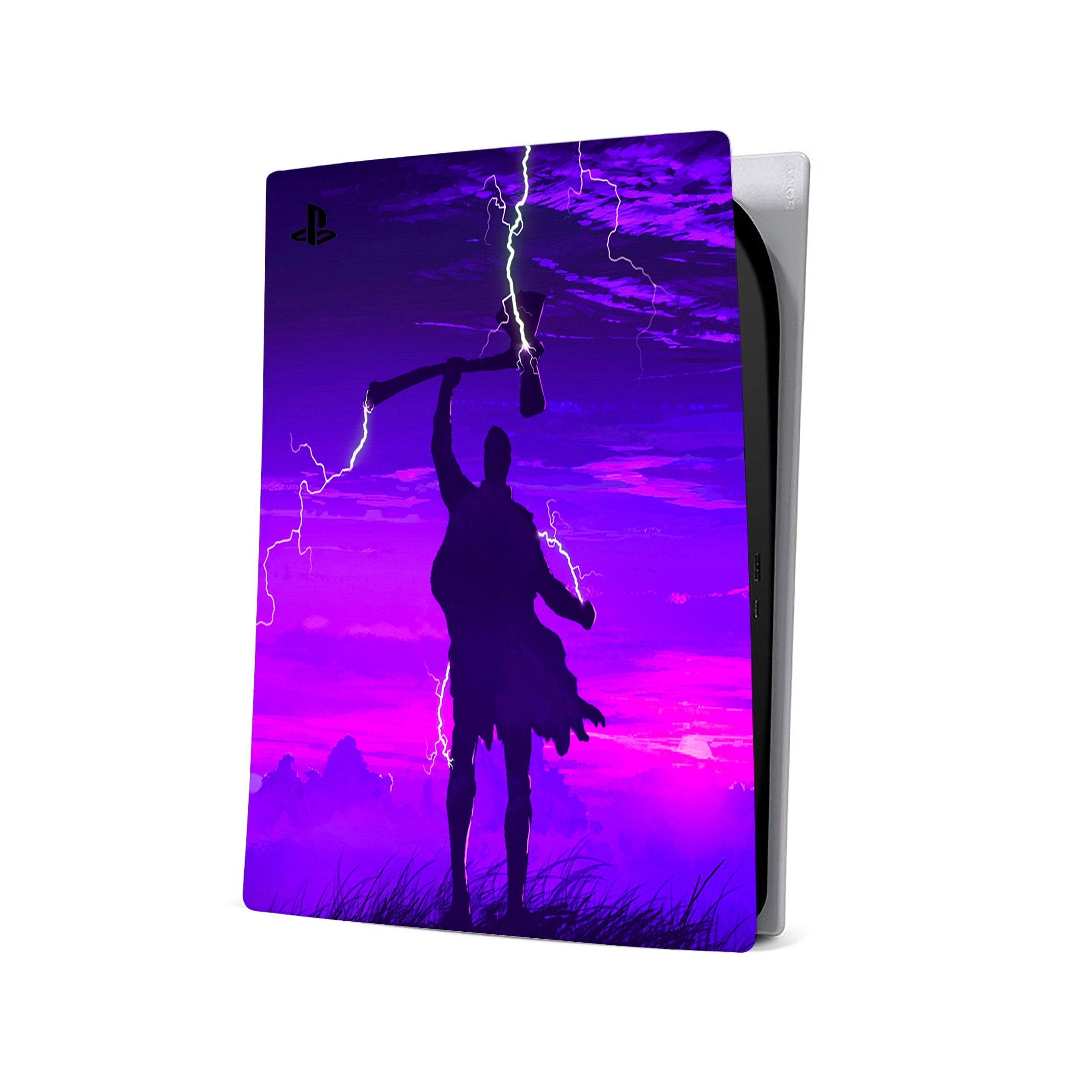 Thunder God v13 PS5 Skin - Comics-inspired design