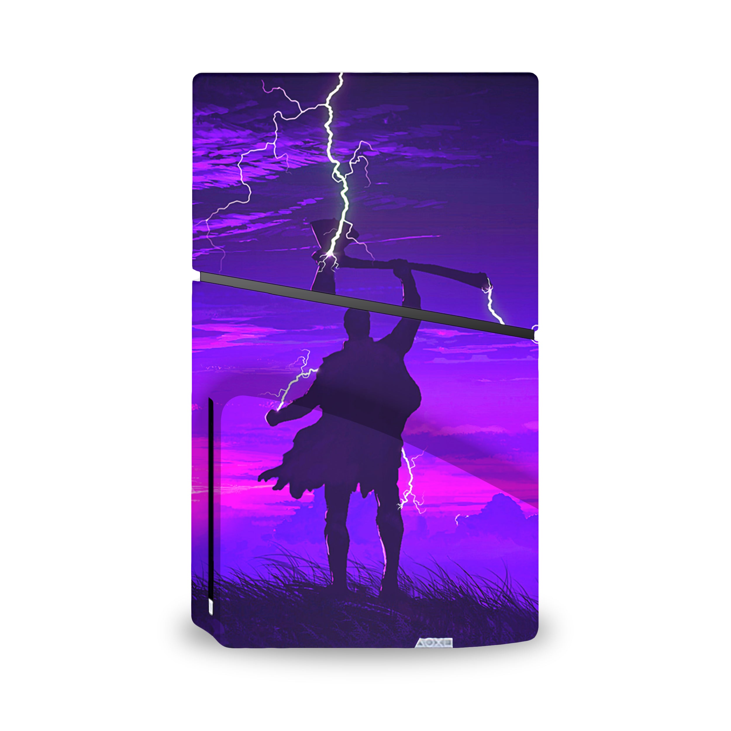 Thunder God v13 PS5 Slim Skin - Comics-inspired design